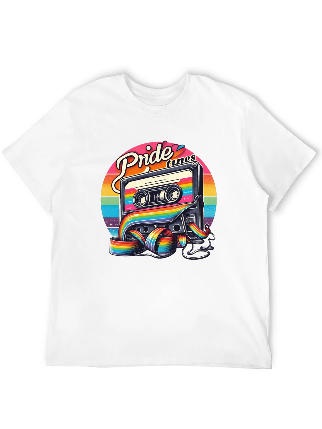 Pride Tunes Cassette Graphic Tee