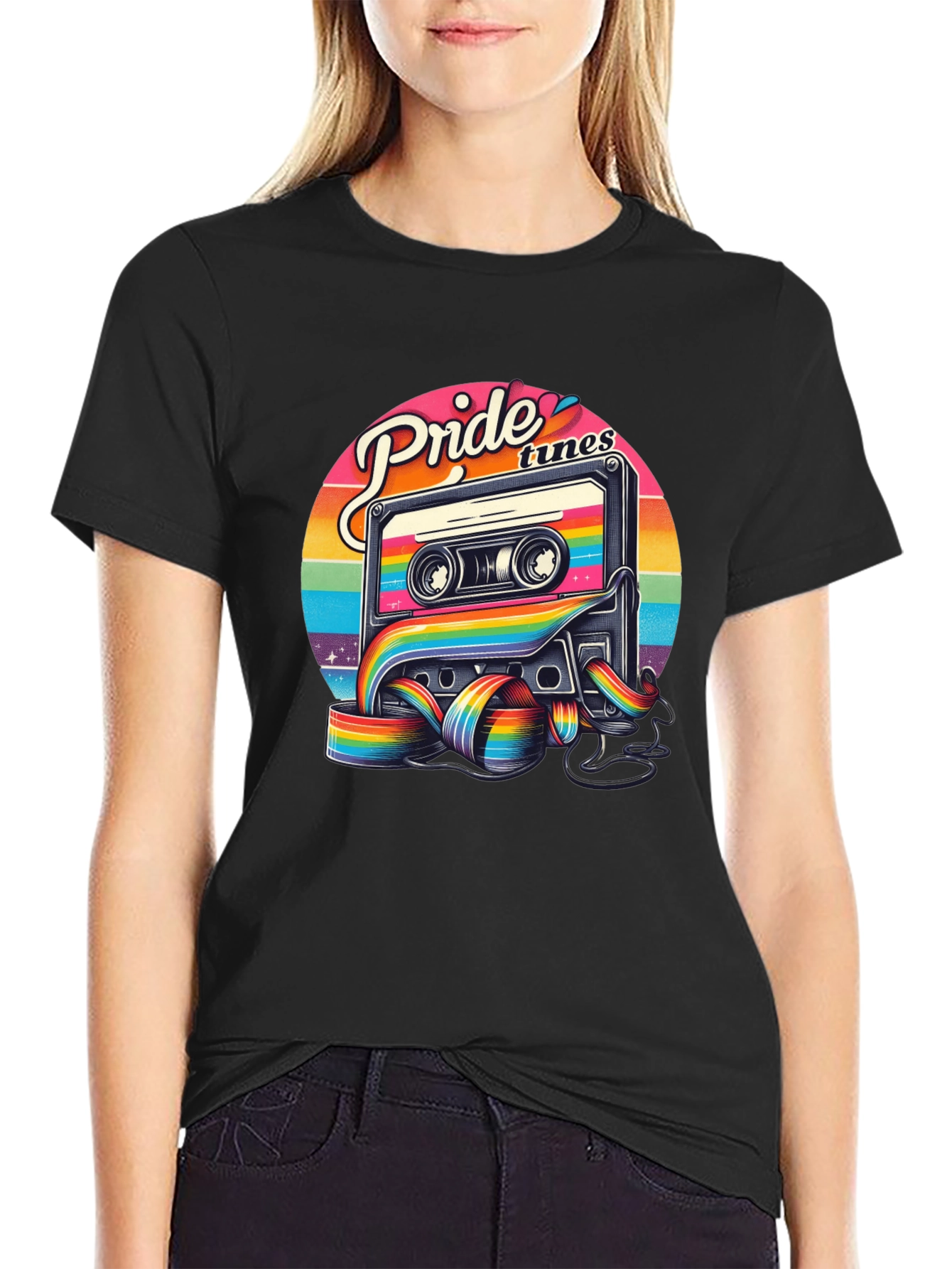 Pride Tunes Cassette Graphic Tee