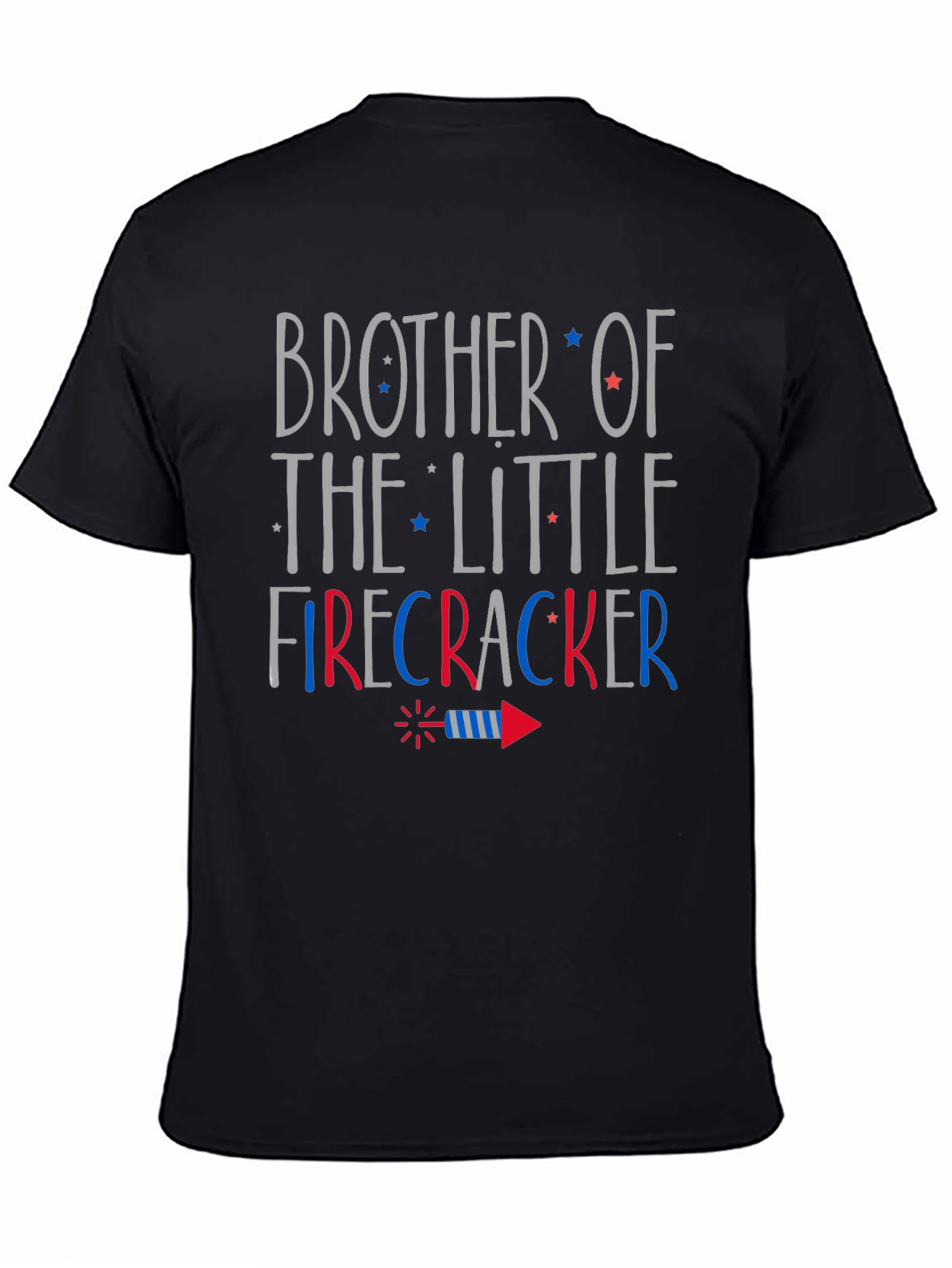 Brother of the Little Firecracker Graphic Tee