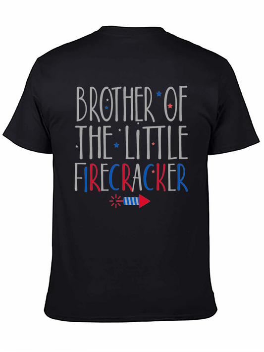 Brother of the Little Firecracker Graphic Tee