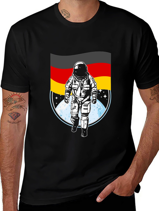 German Astronaut T-Shirt - Space Travel Souvenir