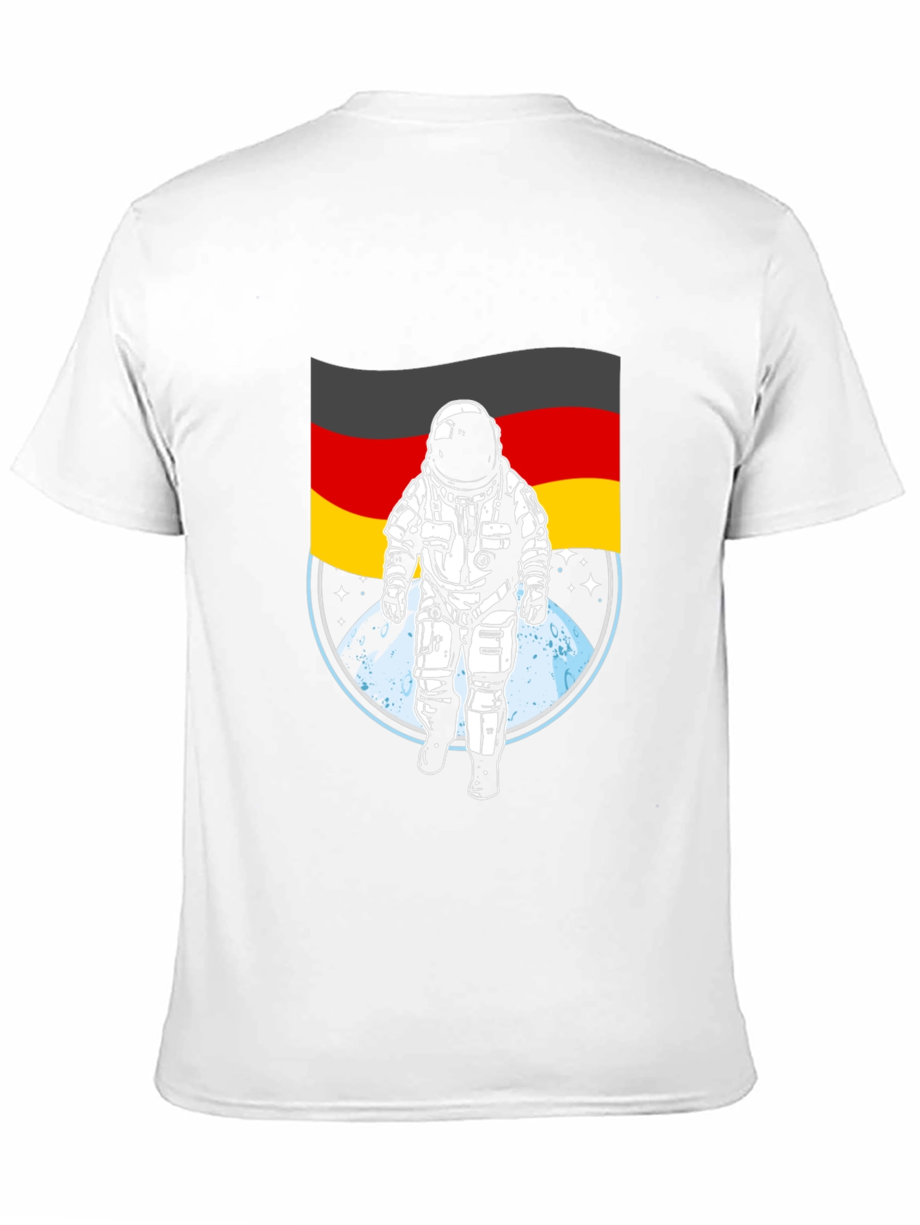 German Astronaut T-Shirt - Space Travel Souvenir