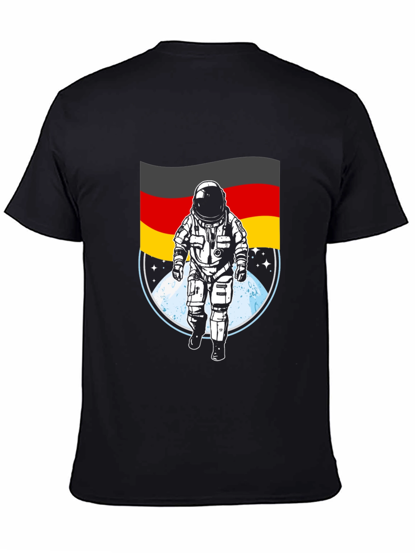German Astronaut T-Shirt - Space Travel Souvenir