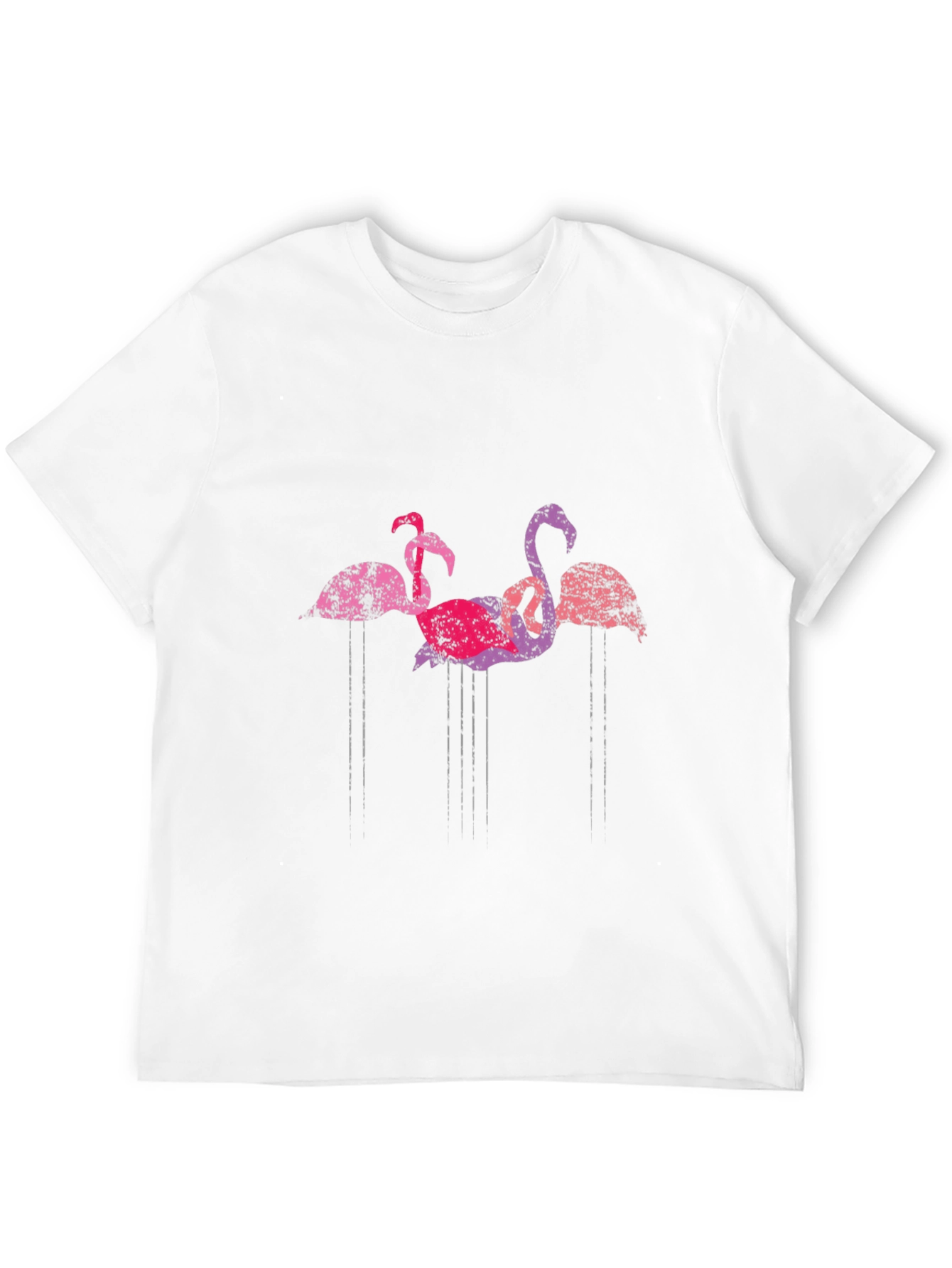Flamingo Graphic T-Shirt - Mens Black Tee