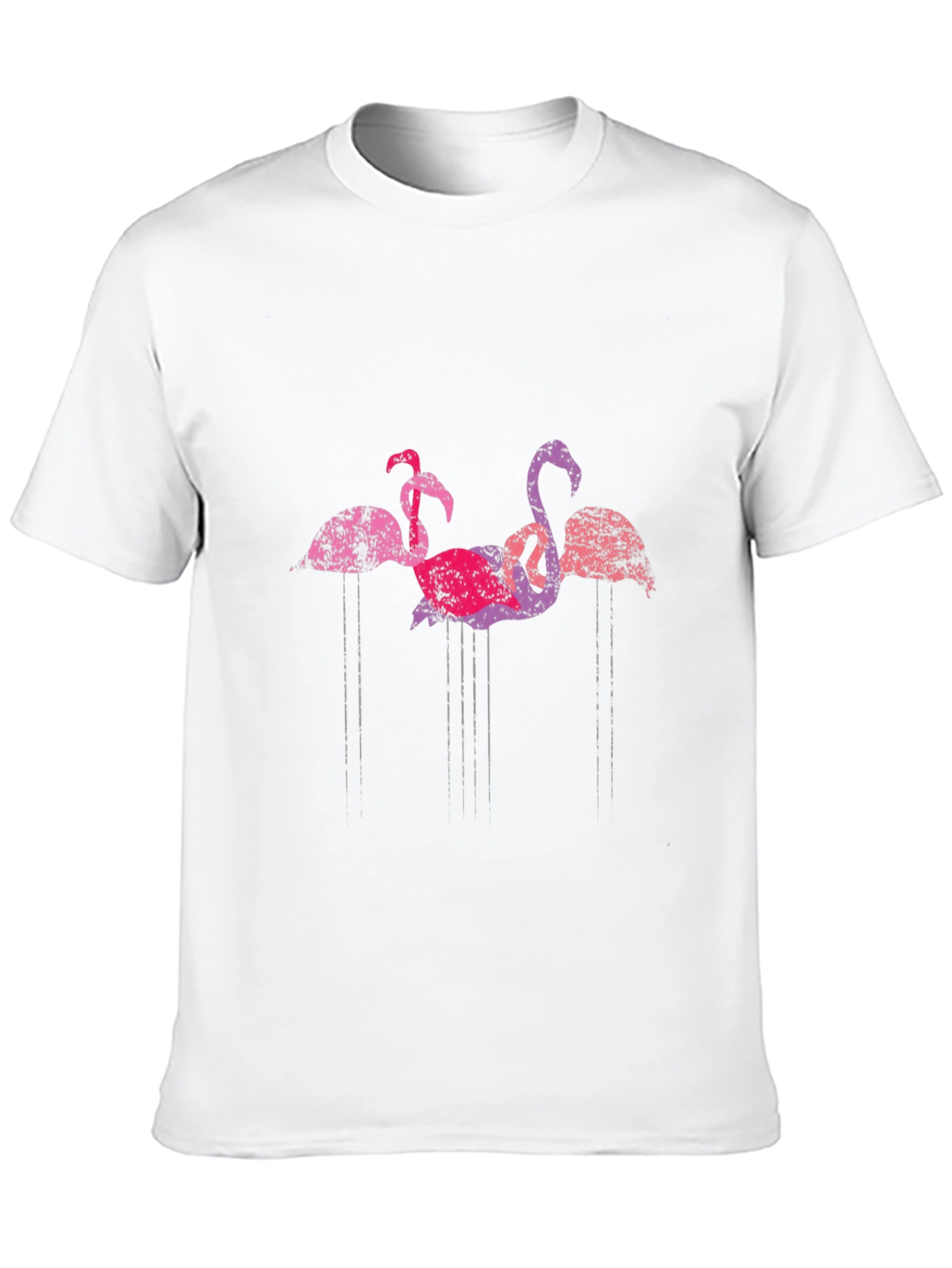 Flamingo Graphic T-Shirt - Mens Black Tee