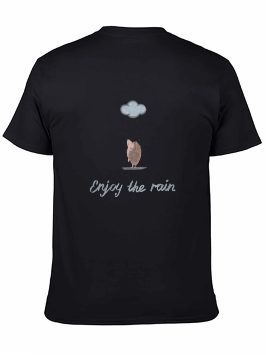 Enjoy the Rain Hedgehog Graphic Tee