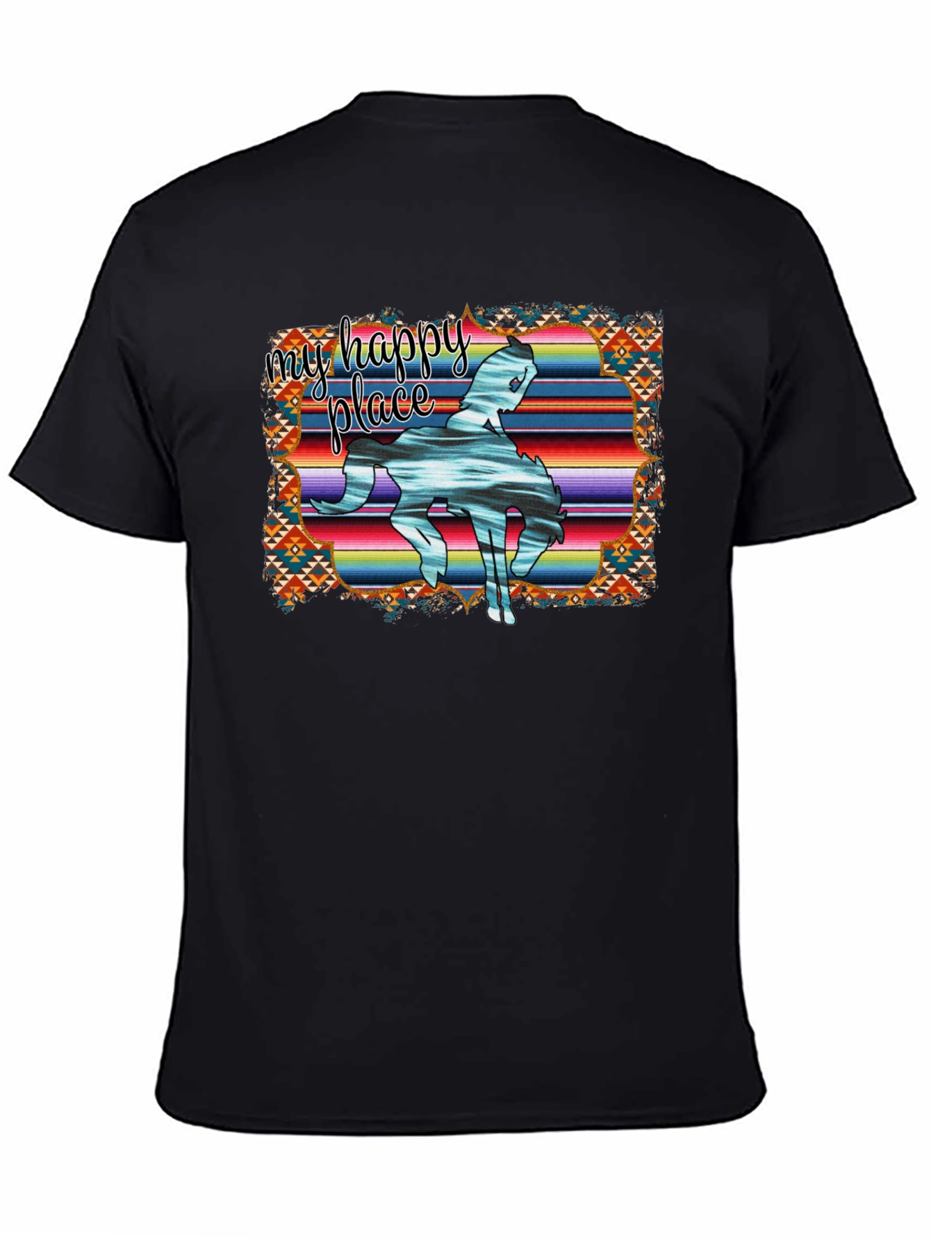 My Happy Place Western Graphic Tee