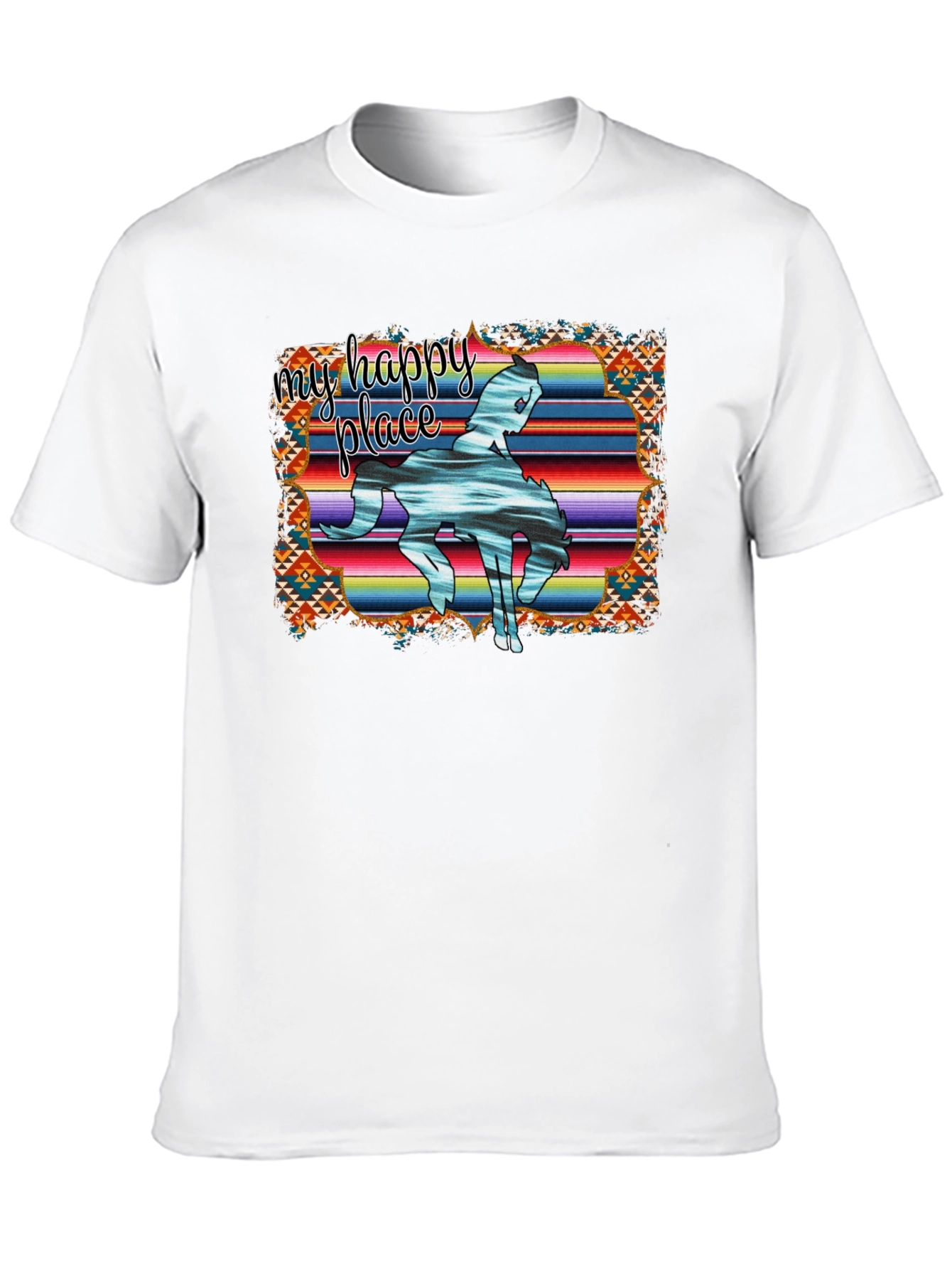 My Happy Place Western Graphic Tee