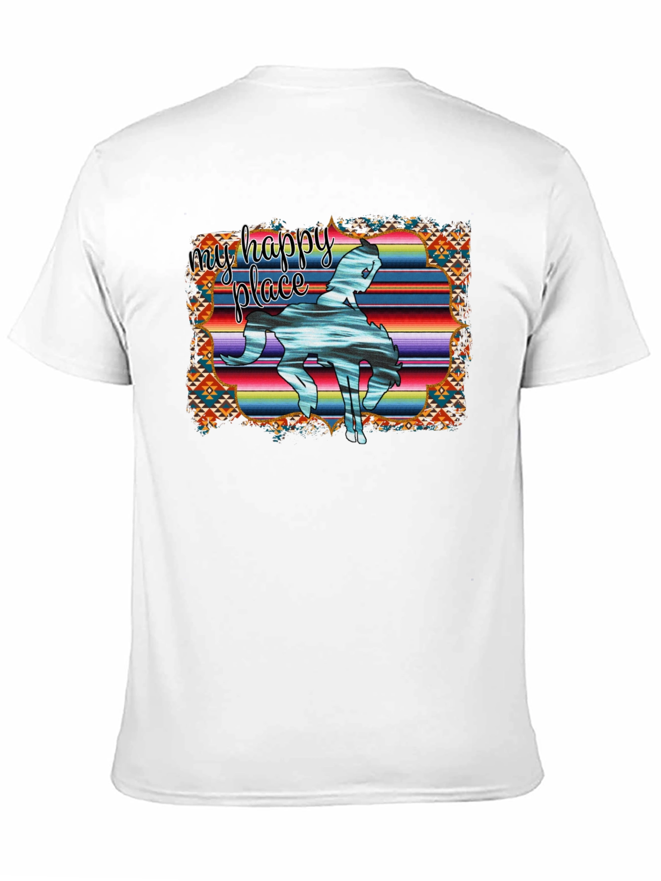 My Happy Place Western Graphic Tee