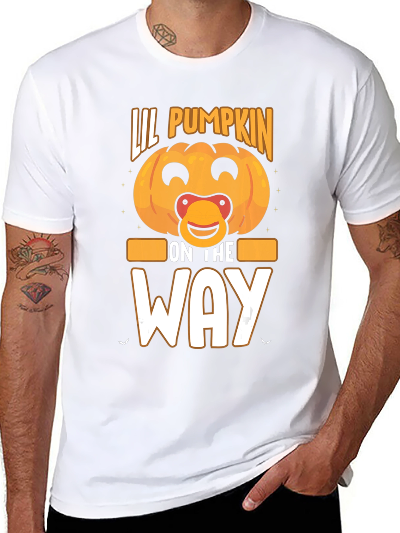 Lil Pumpkin On The Way Halloween Pregnancy Shirt