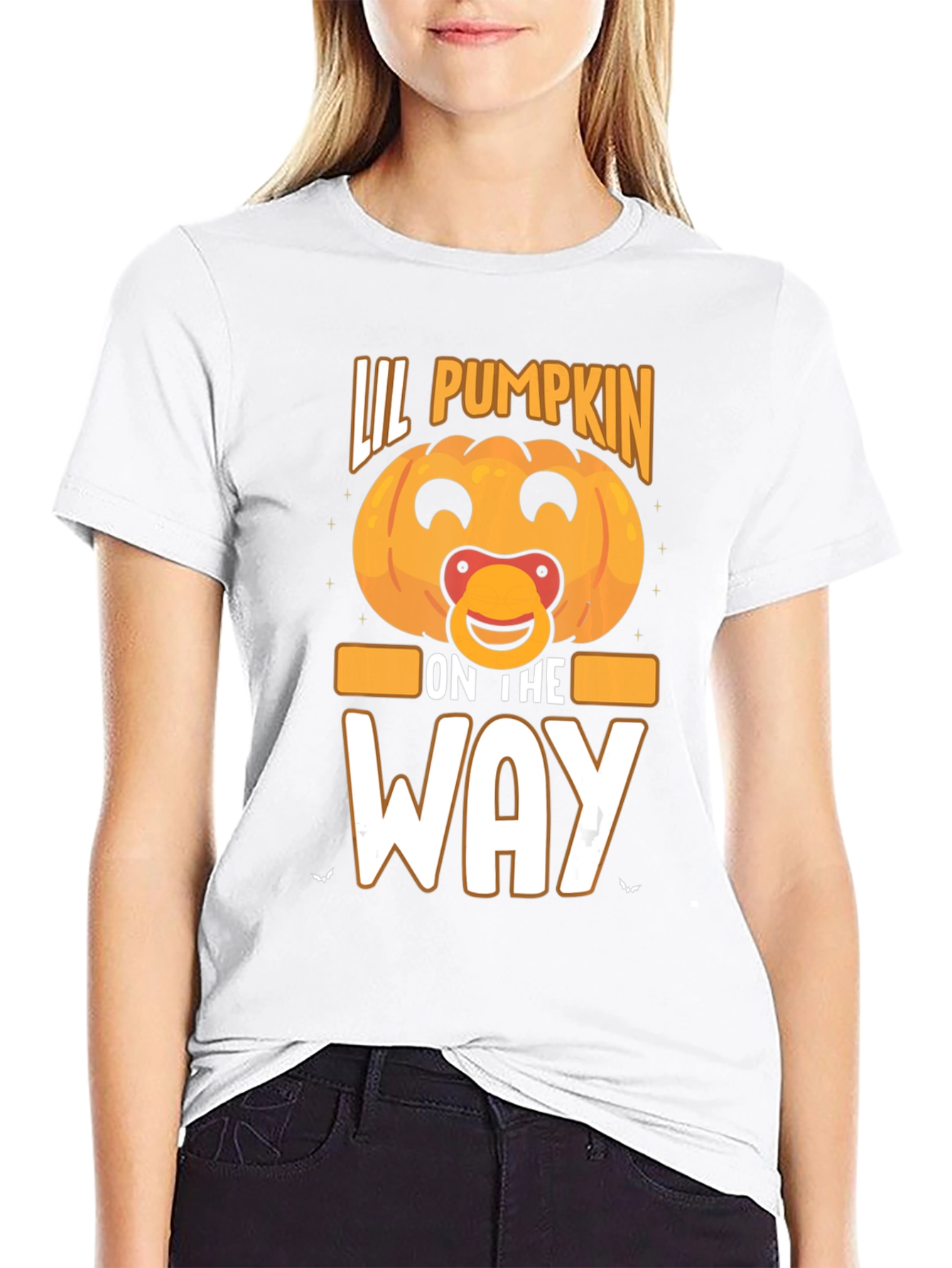Lil Pumpkin On The Way Halloween Pregnancy Shirt
