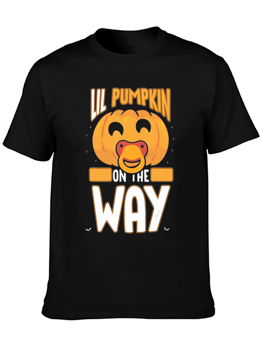 Lil Pumpkin On The Way Halloween Pregnancy Shirt