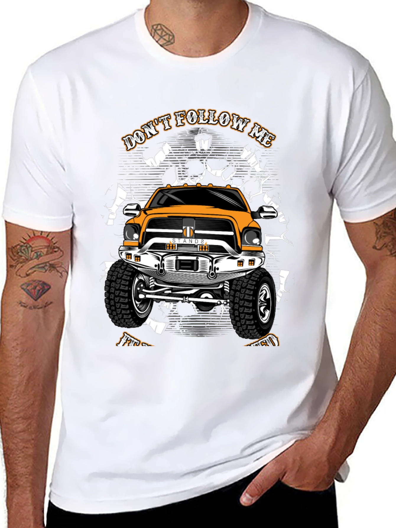 Dont Follow Me Truck T-Shirt