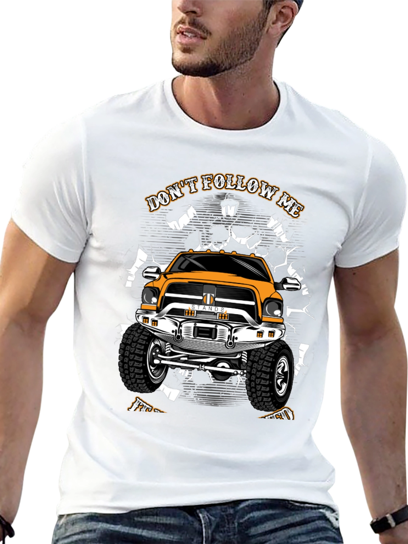 Dont Follow Me Truck T-Shirt