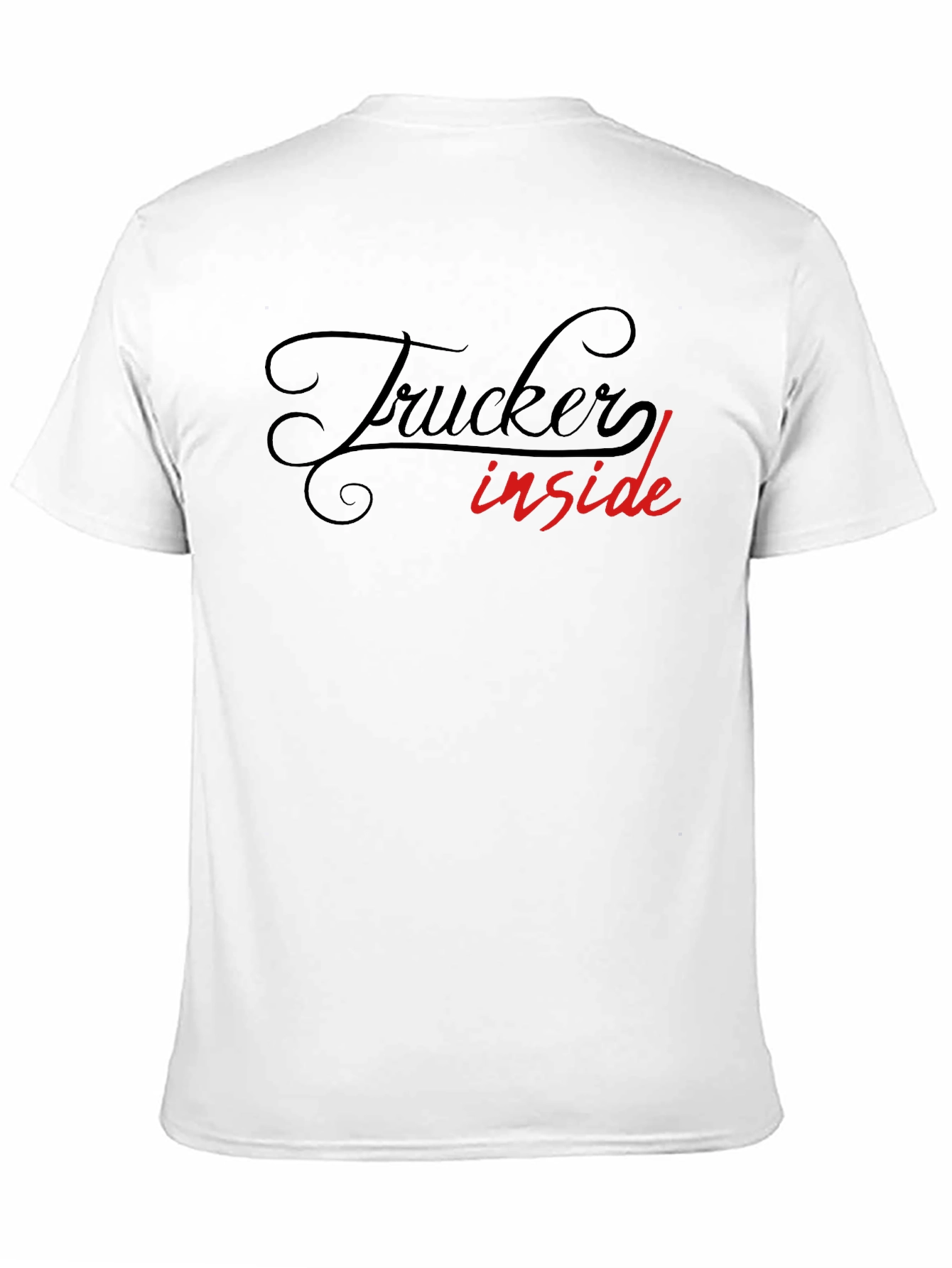 Trucker Inside Graphic T-Shirt - Bold Statement Tee