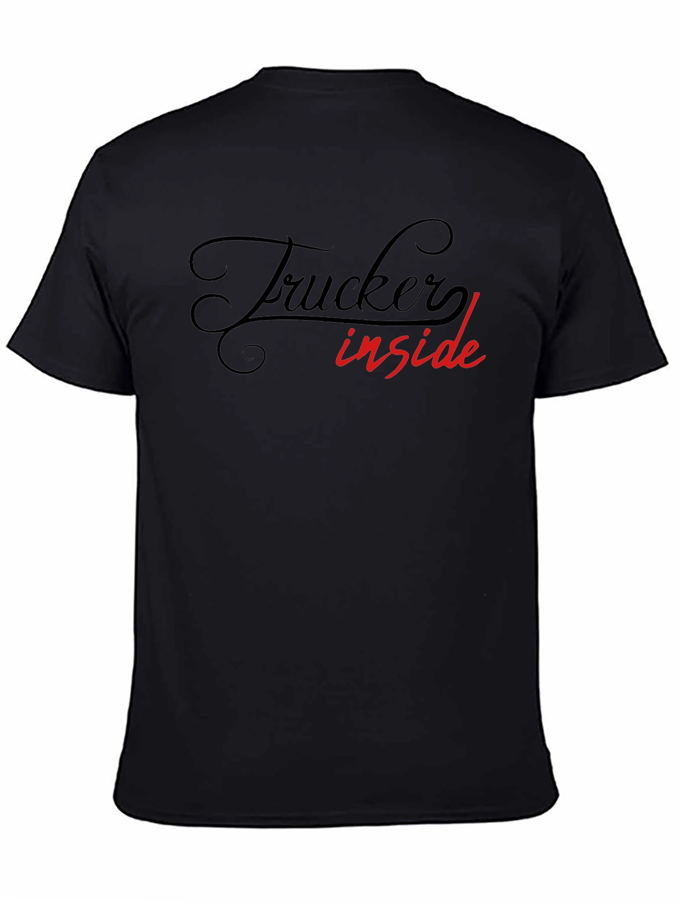 Trucker Inside Graphic T-Shirt - Bold Statement Tee