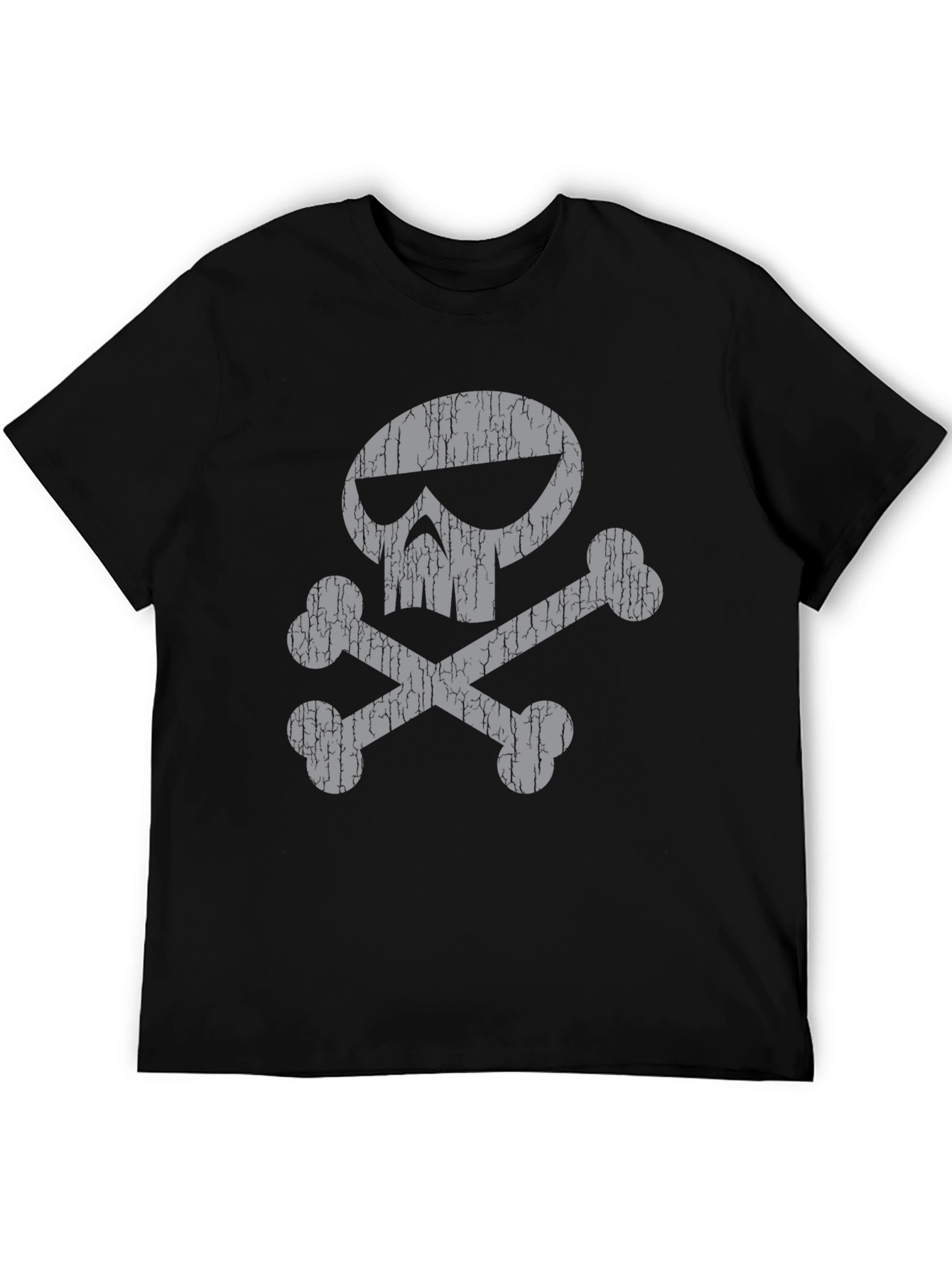 Skull & Crossbones Graphic Tee - Classic Style