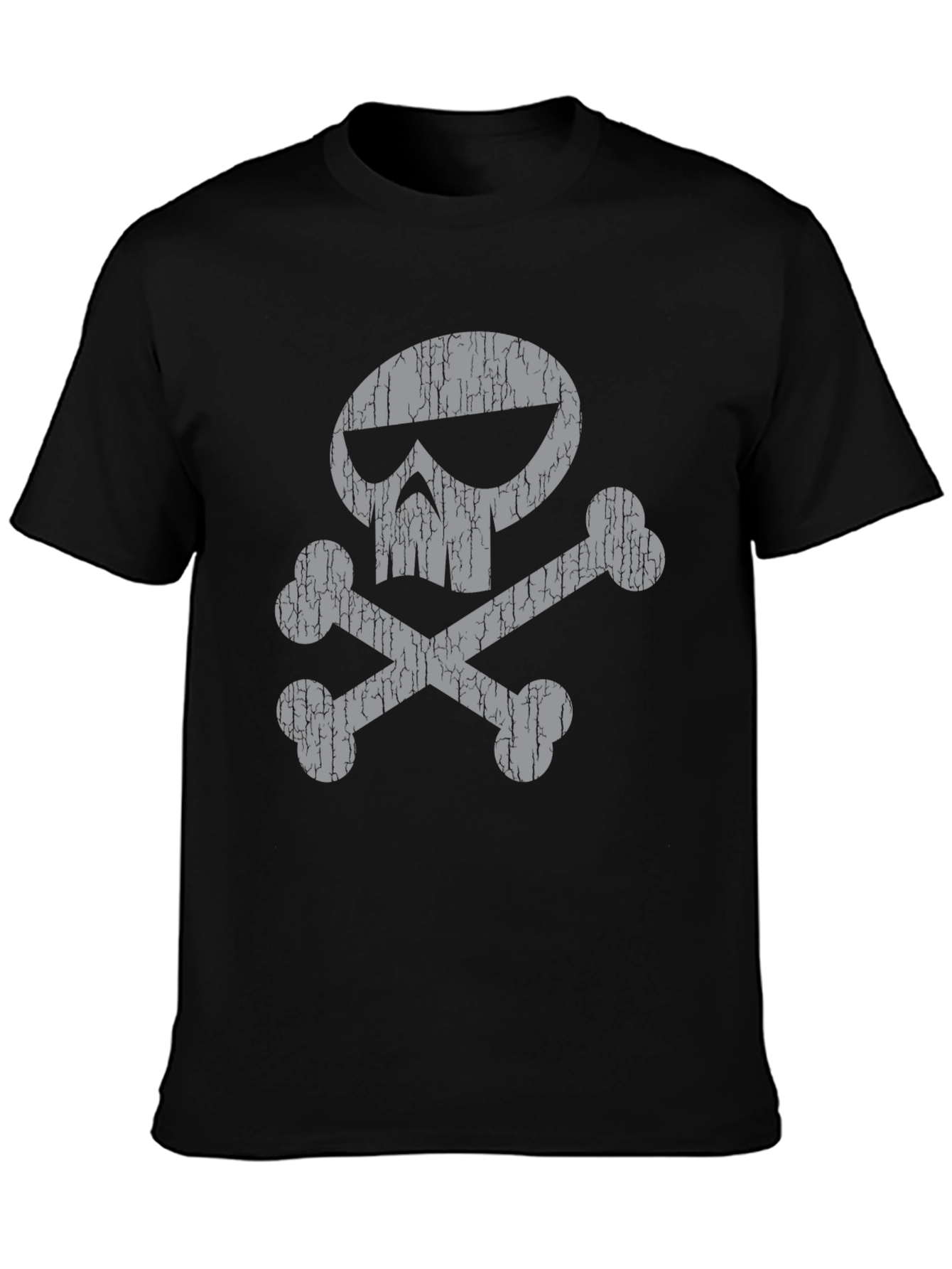 Skull & Crossbones Graphic Tee - Classic Style