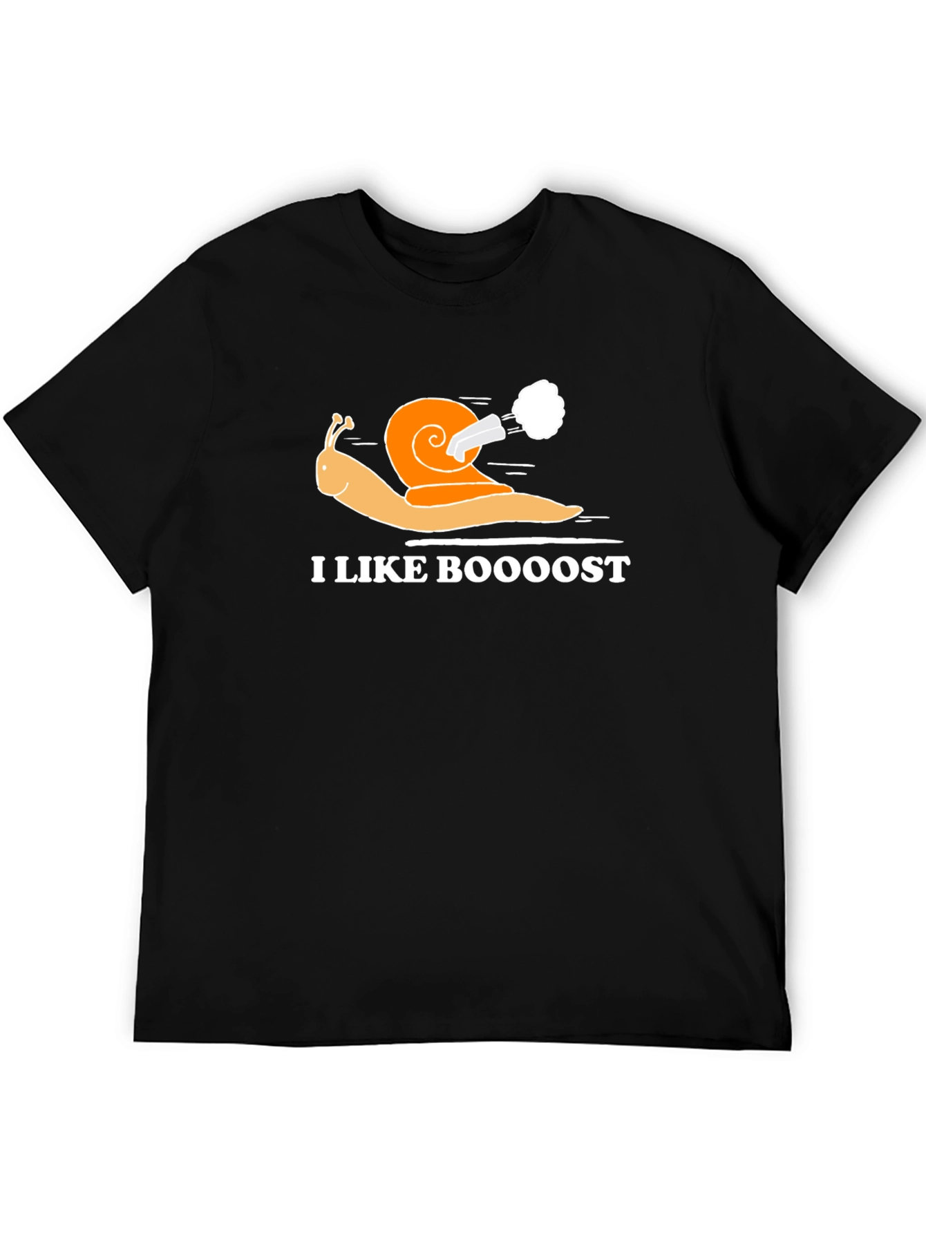 I Like Boooost Funny Snail Turbo T-Shirt