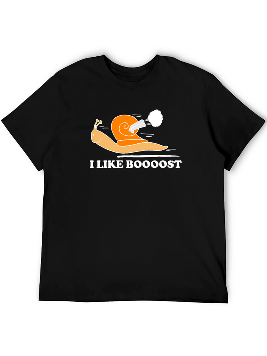 I Like Boooost Funny Snail Turbo T-Shirt