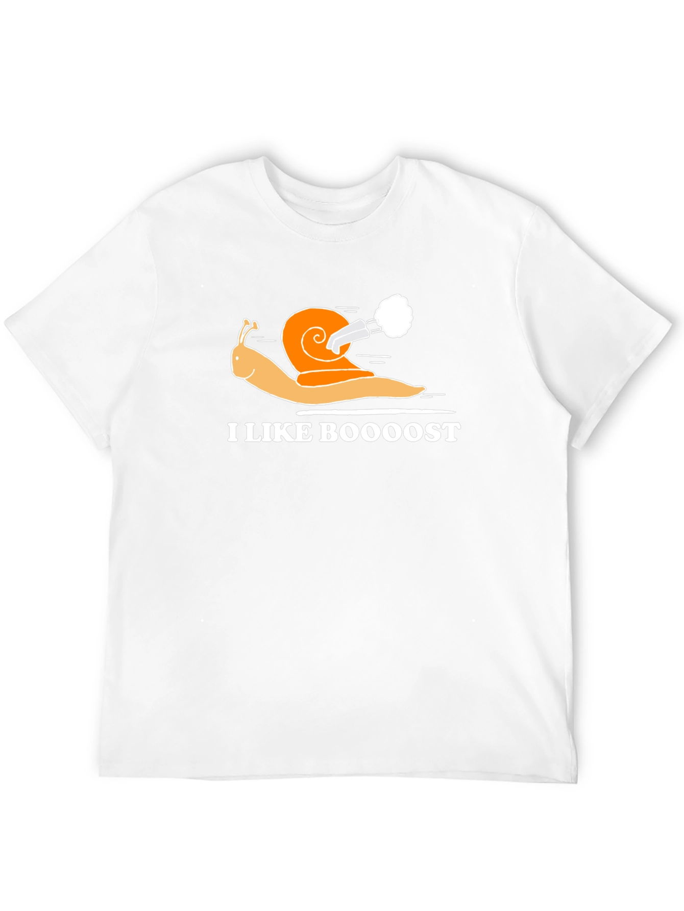 I Like Boooost Funny Snail Turbo T-Shirt