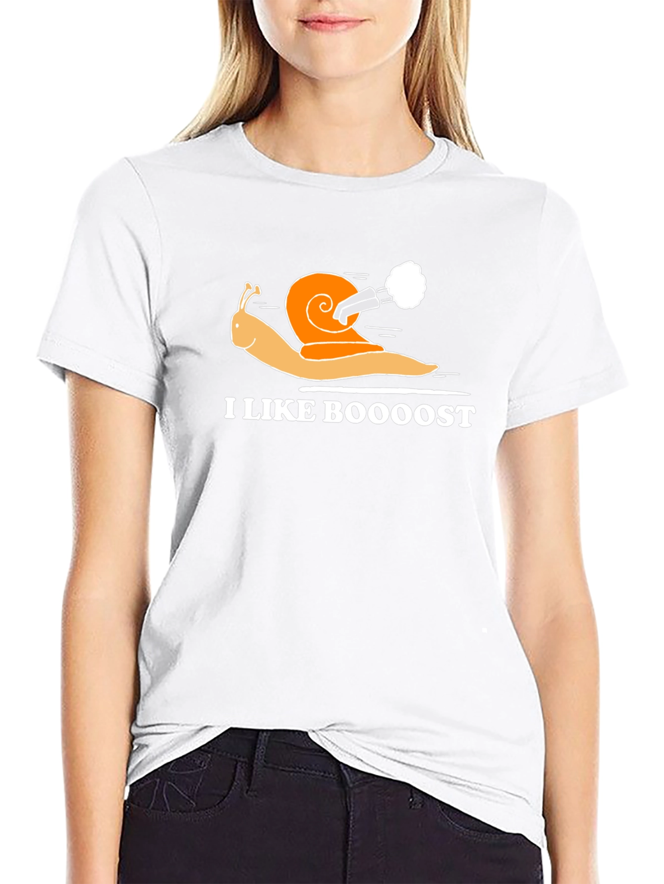I Like Boooost Funny Snail Turbo T-Shirt