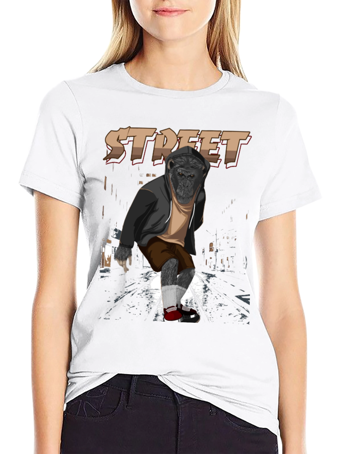 Street Style Ape T-Shirt