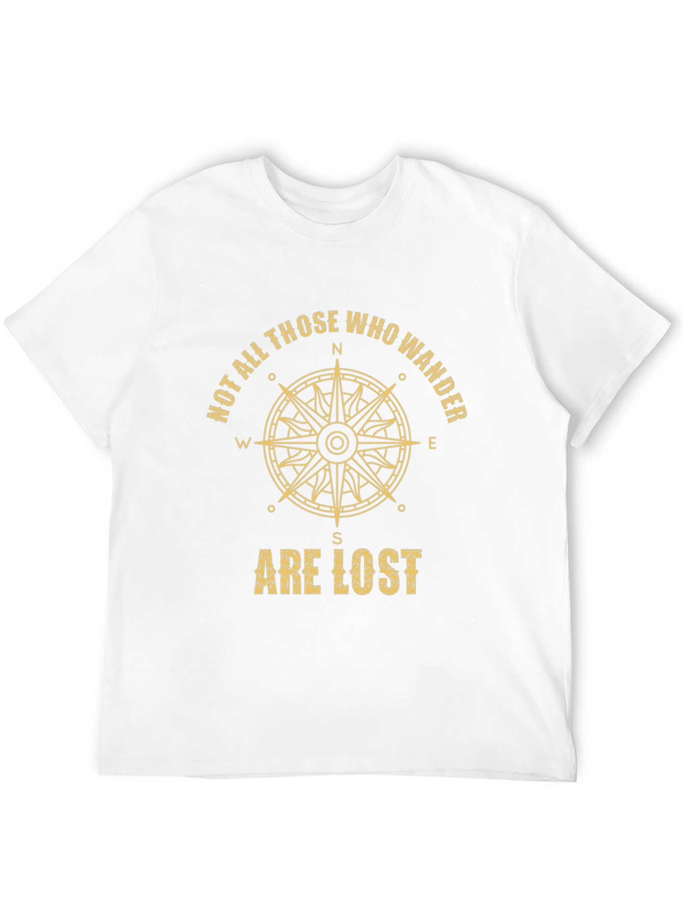 Wanderlust Compass Graphic T-Shirt - Adventure Awaits!