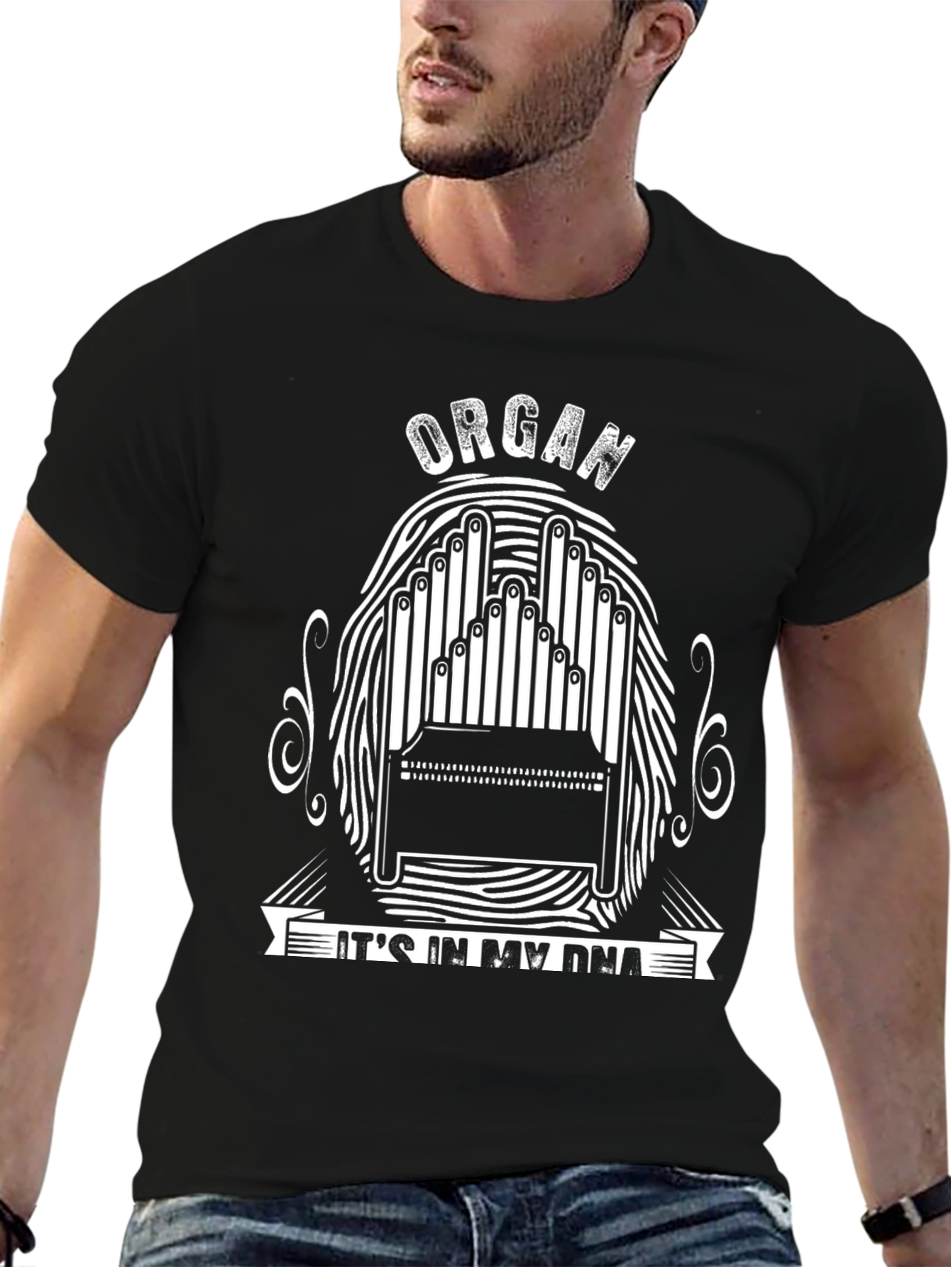 Organ Music DNA Graphic Tee
