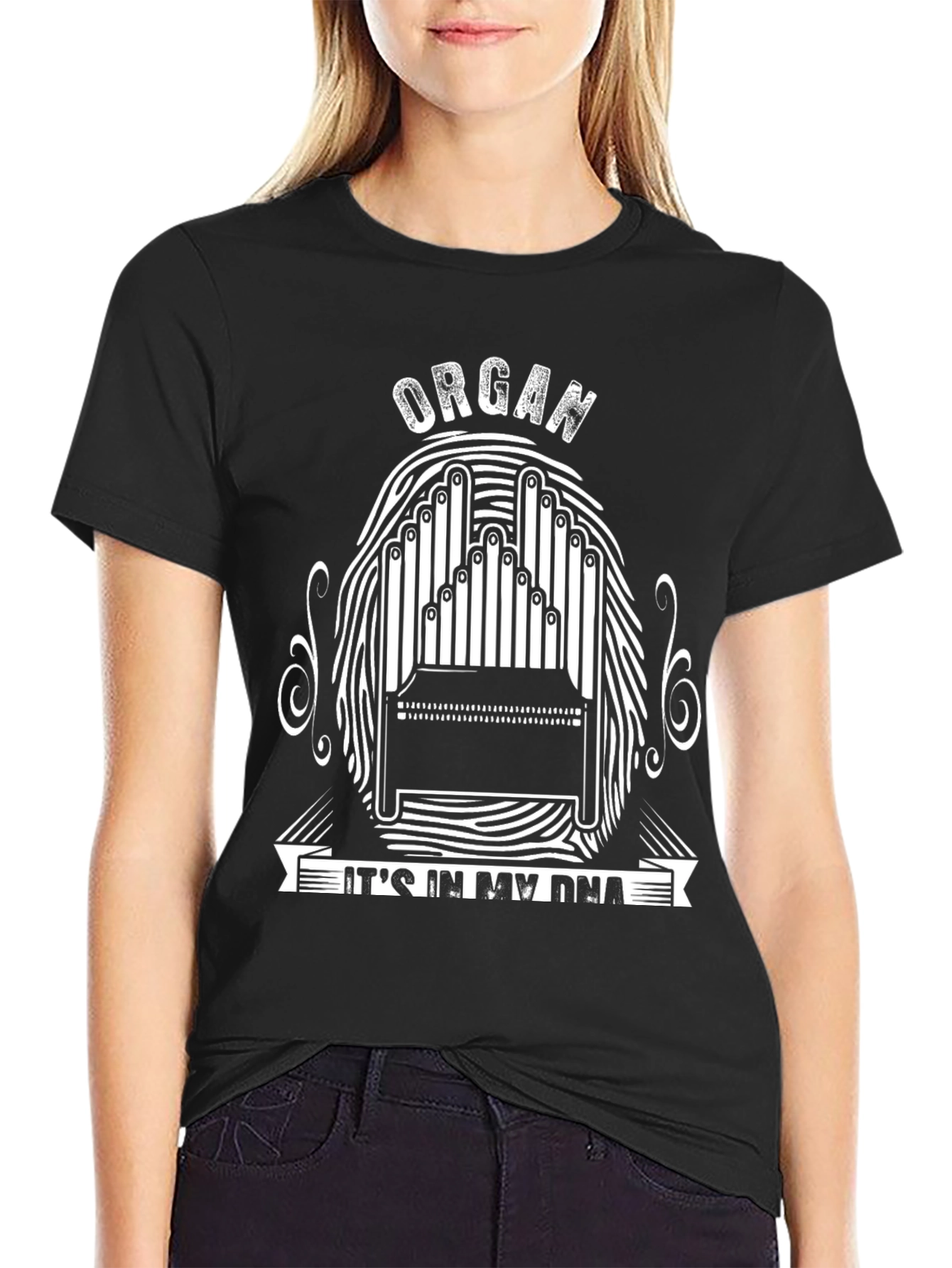 Organ Music DNA Graphic Tee