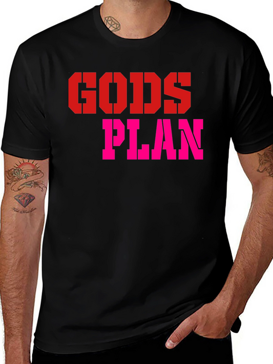 Gods Plan T-Shirt - Trendy Graphic Tee