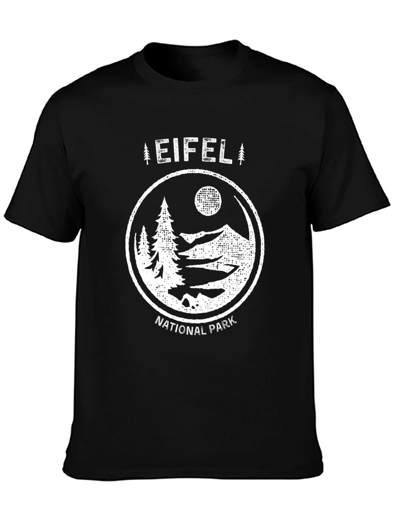 Eifel National Park Graphic Tee - Black Unisex T-Shirt