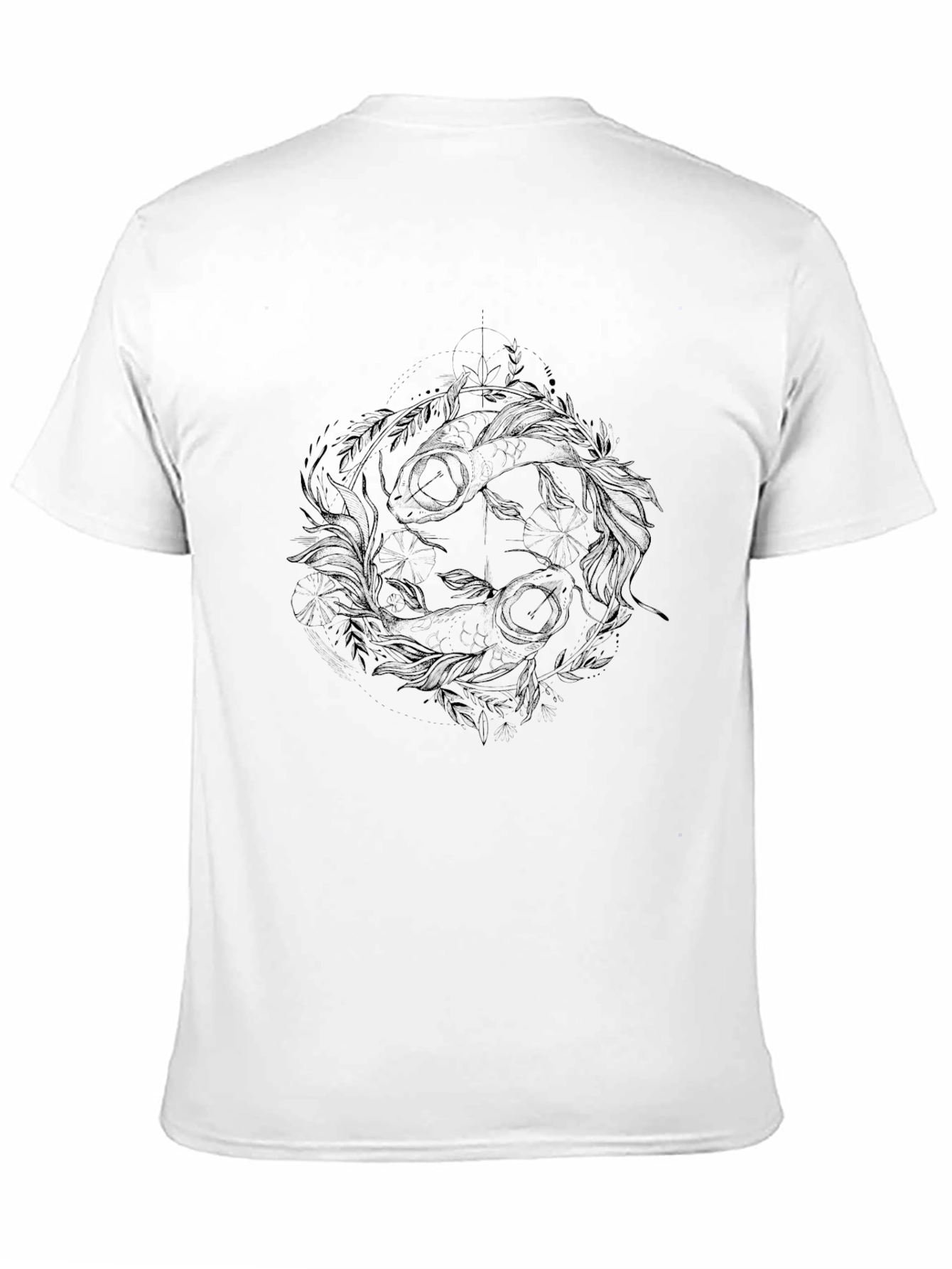 Mens Graphic Print Black T-Shirt