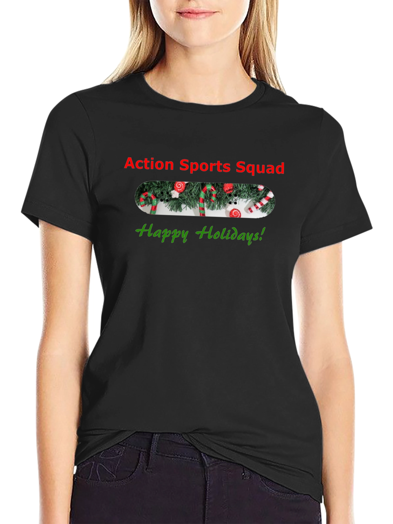 Action Sports Squad Happy Holidays T-Shirt