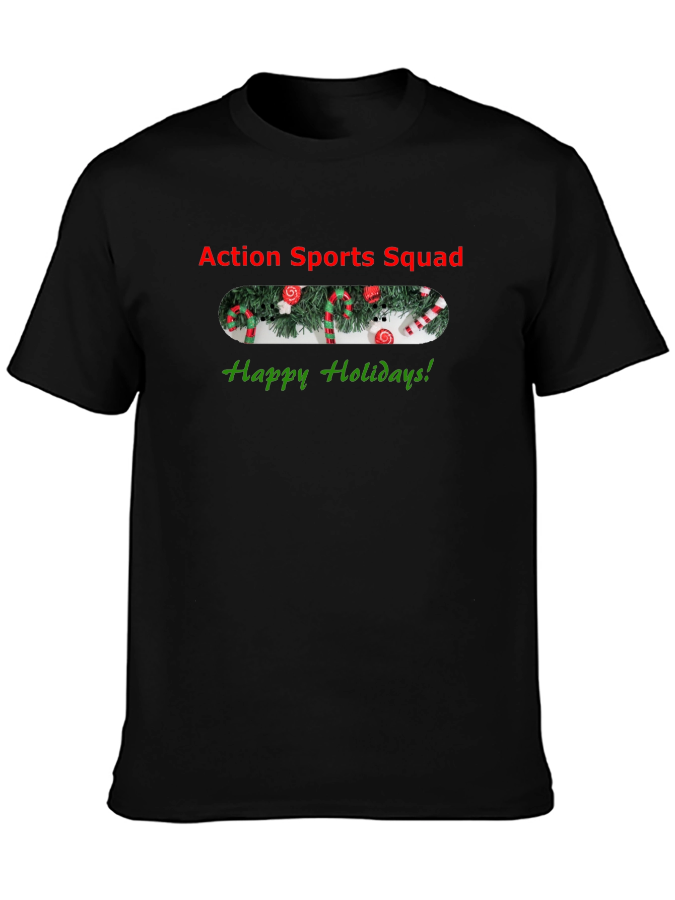 Action Sports Squad Happy Holidays T-Shirt