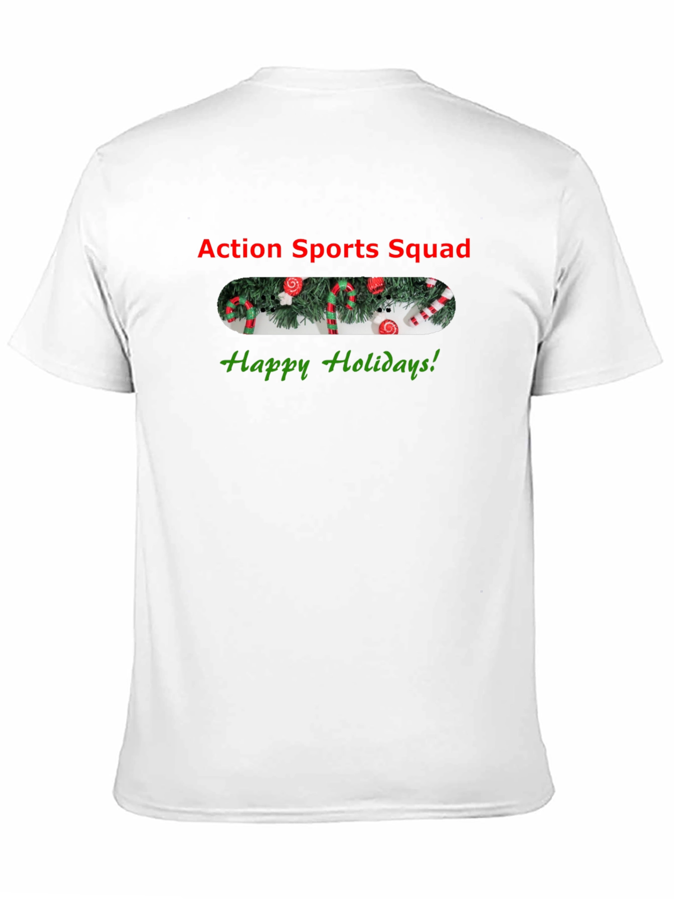 Action Sports Squad Happy Holidays T-Shirt