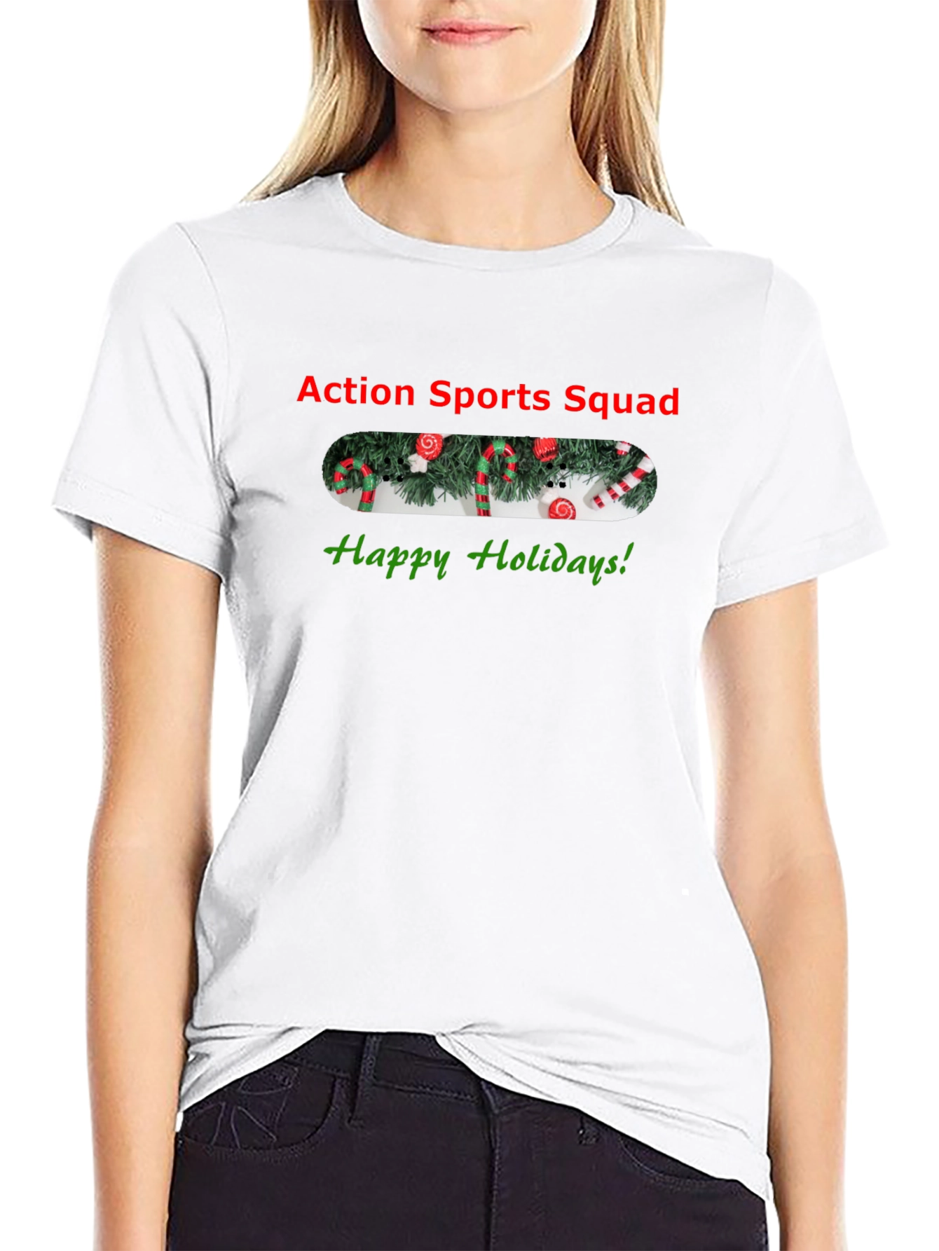 Action Sports Squad Happy Holidays T-Shirt
