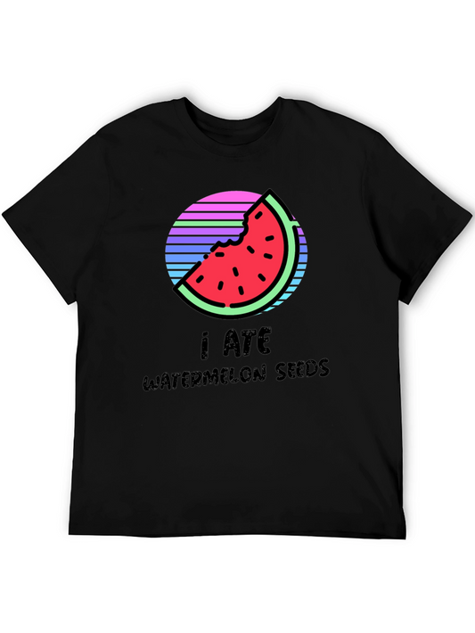 I Ate Watermelon Seeds Graphic T-Shirt