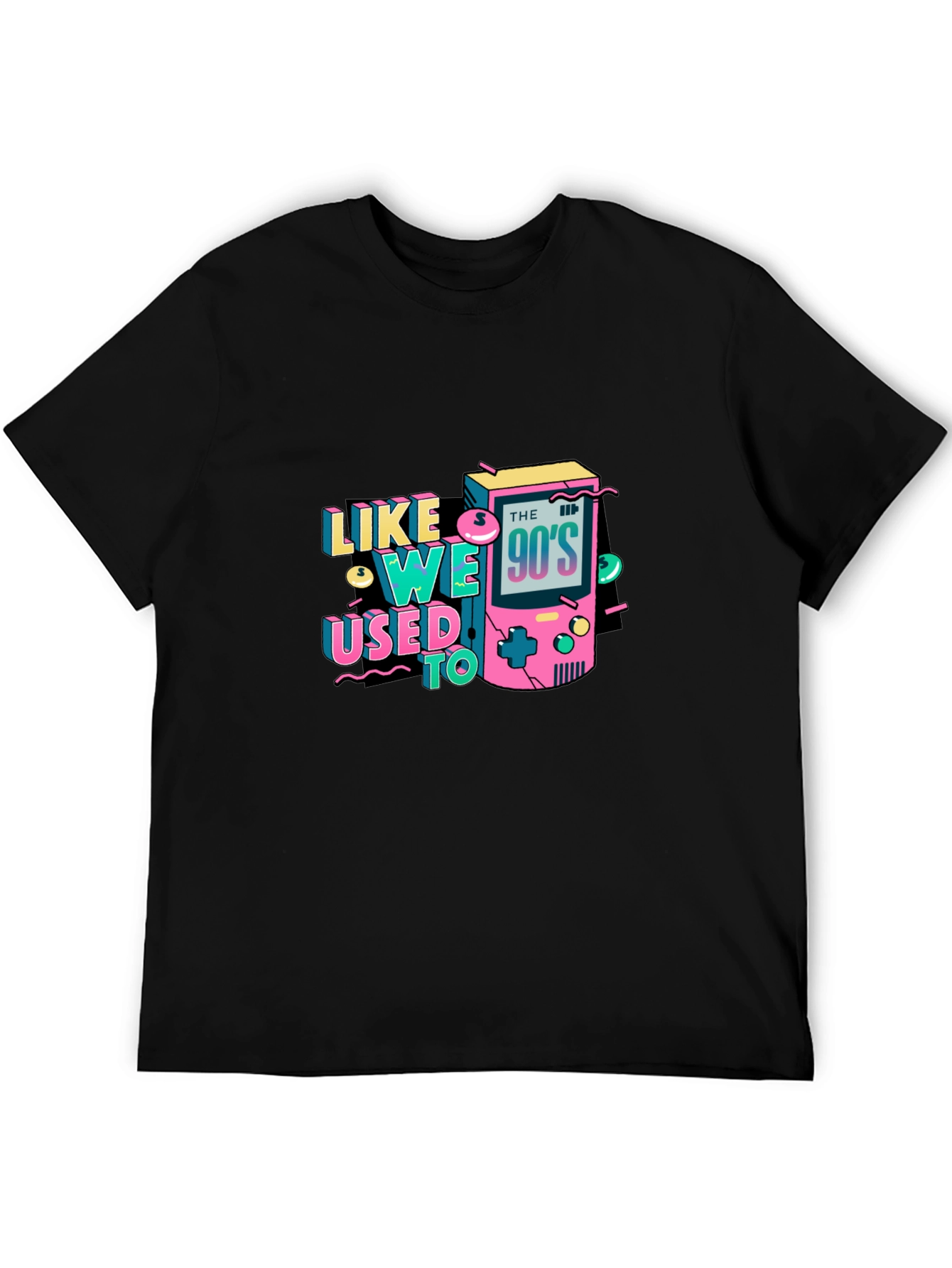 90s Game Console Graphic T-Shirt