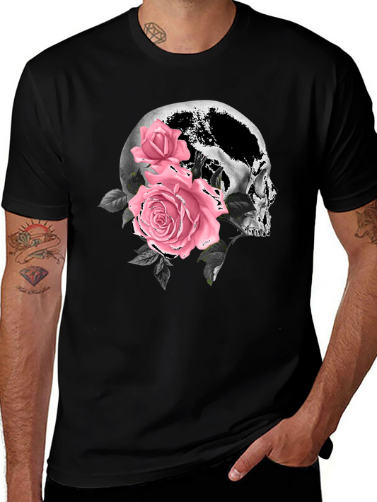 Skull & Roses Graphic Tee