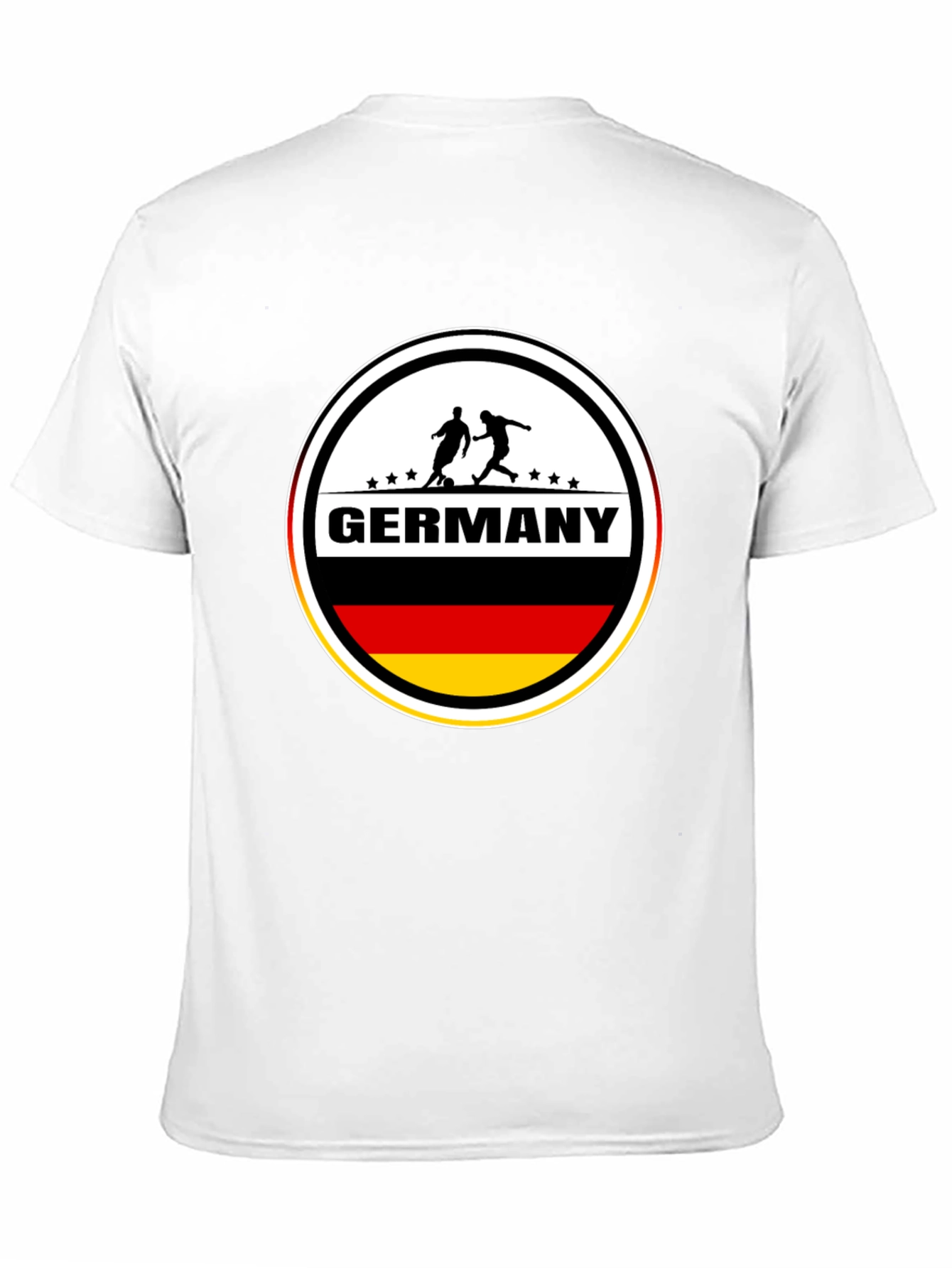 Germany Soccer T-Shirt - Black German Football Tee