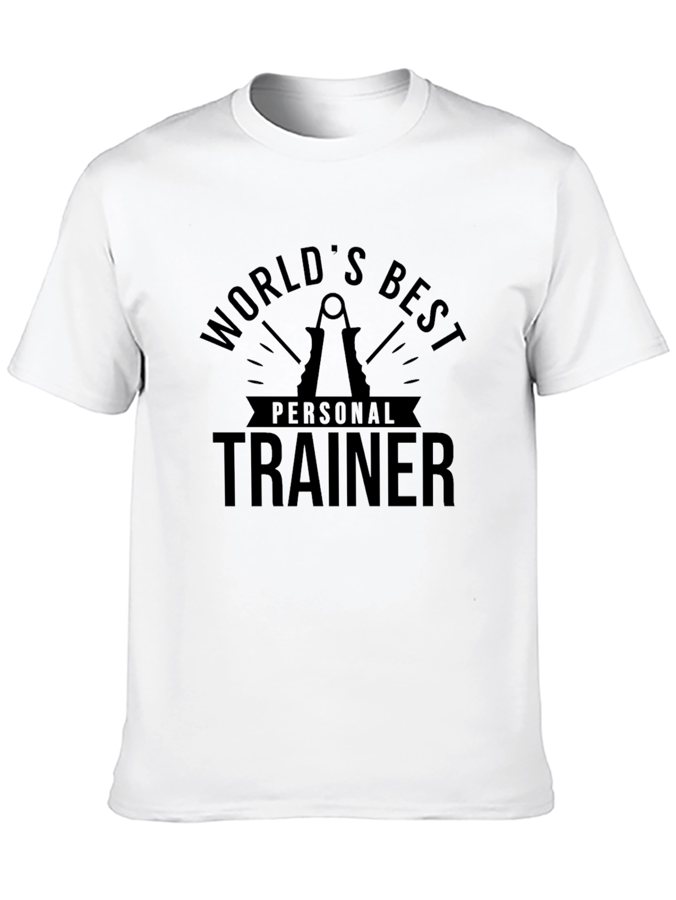 Worlds Best Personal Trainer Black Graphic Tee