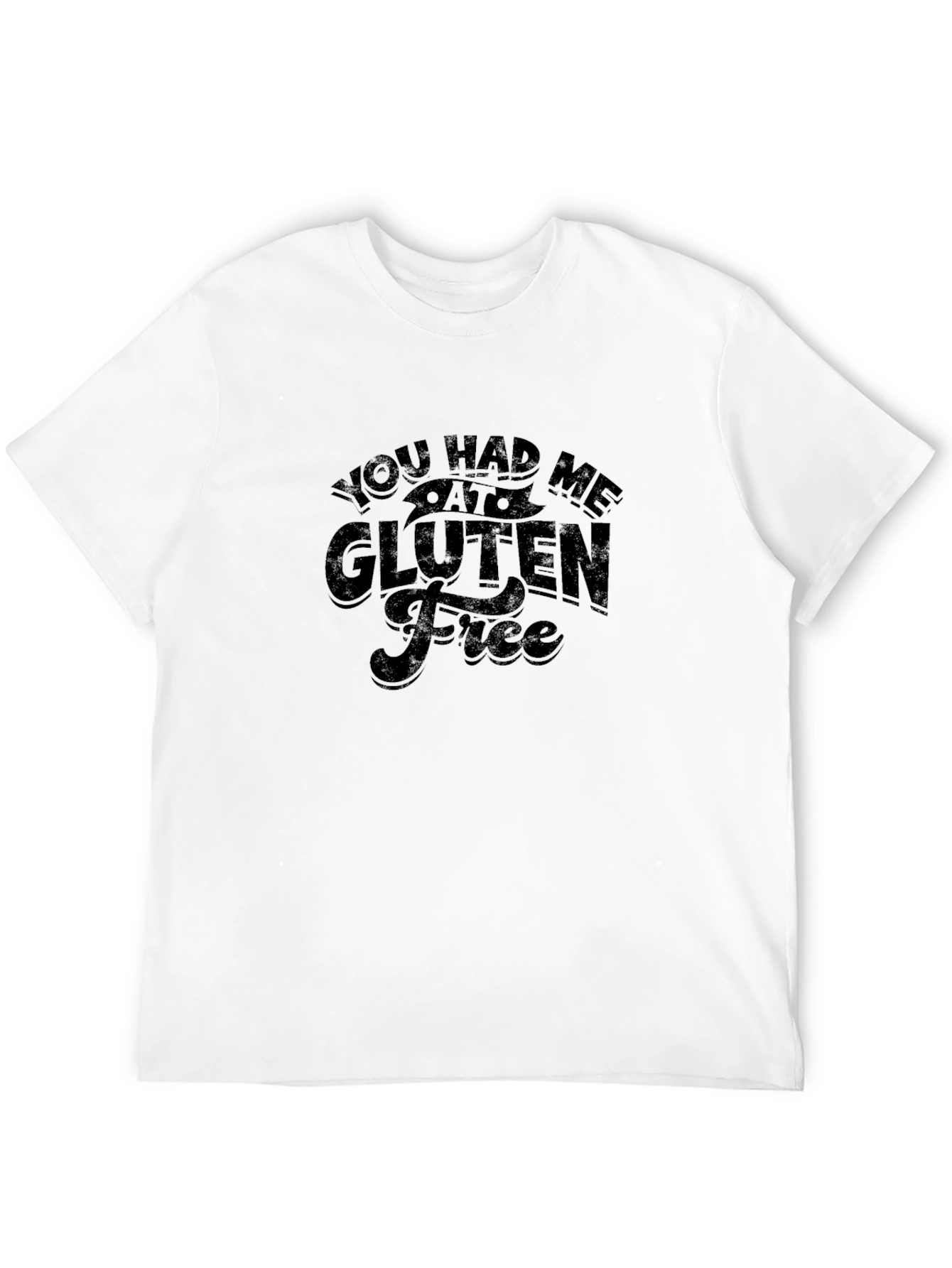 Gluten Free Graphic Tee - Black T-Shirt