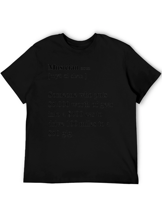 Musician Definition T-Shirt - Funny Musician Gift