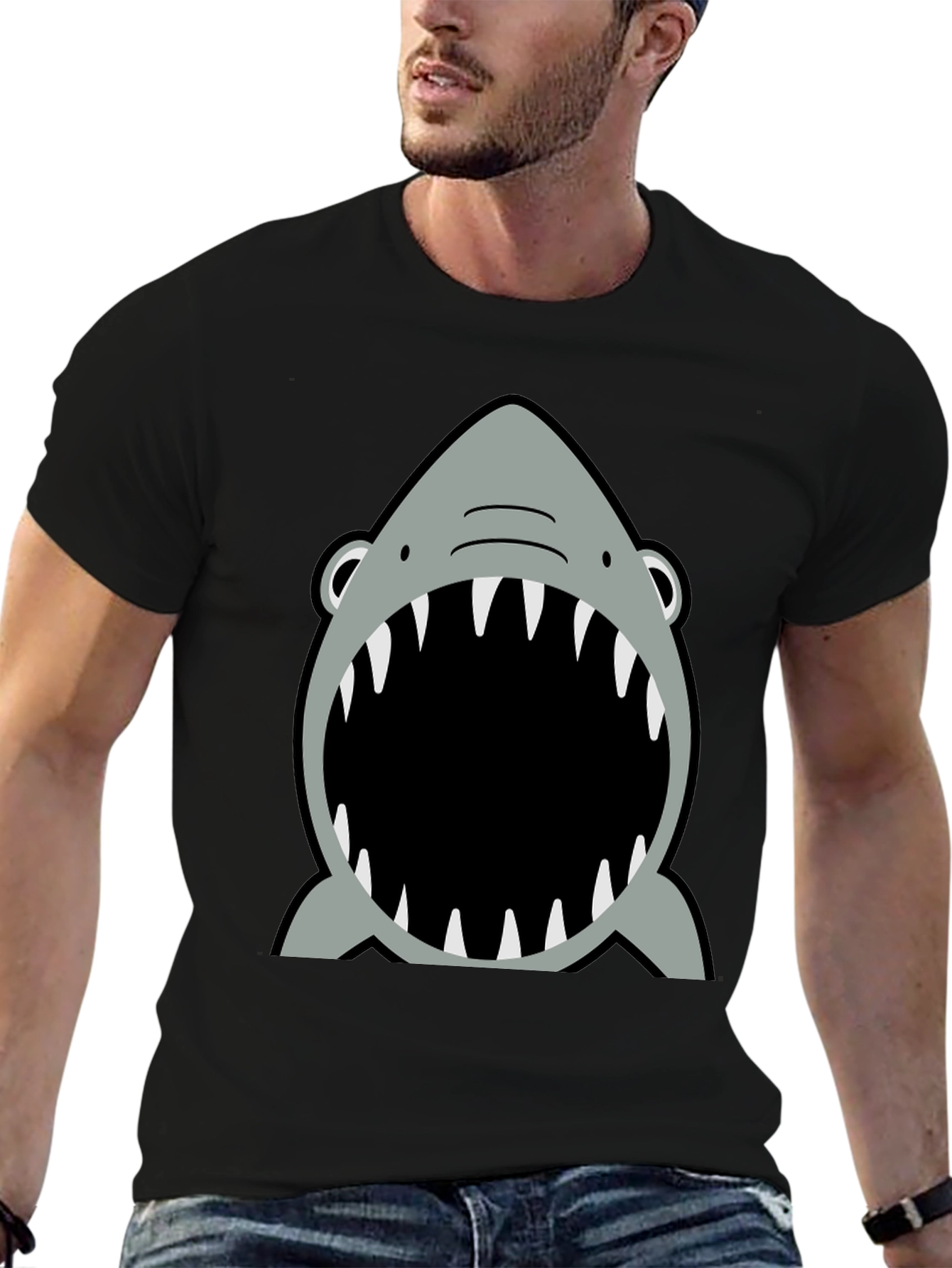 Shark Attack T-Shirt - Graphic Tee