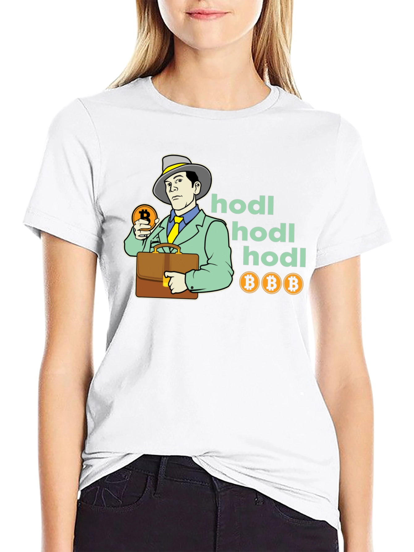 HODL Bitcoin Crypto Trader T-Shirt