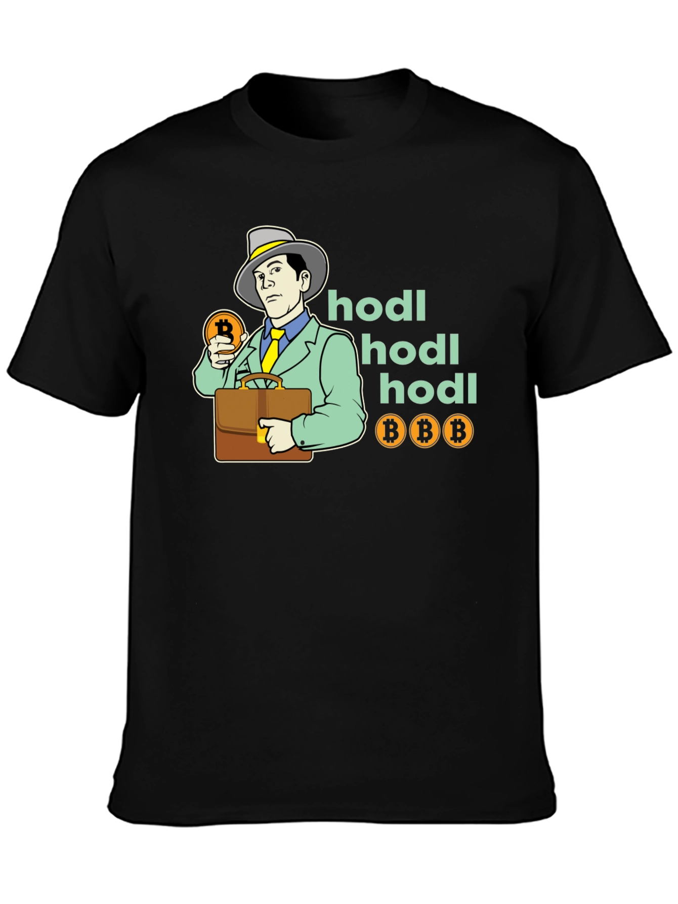 HODL Bitcoin Crypto Trader T-Shirt
