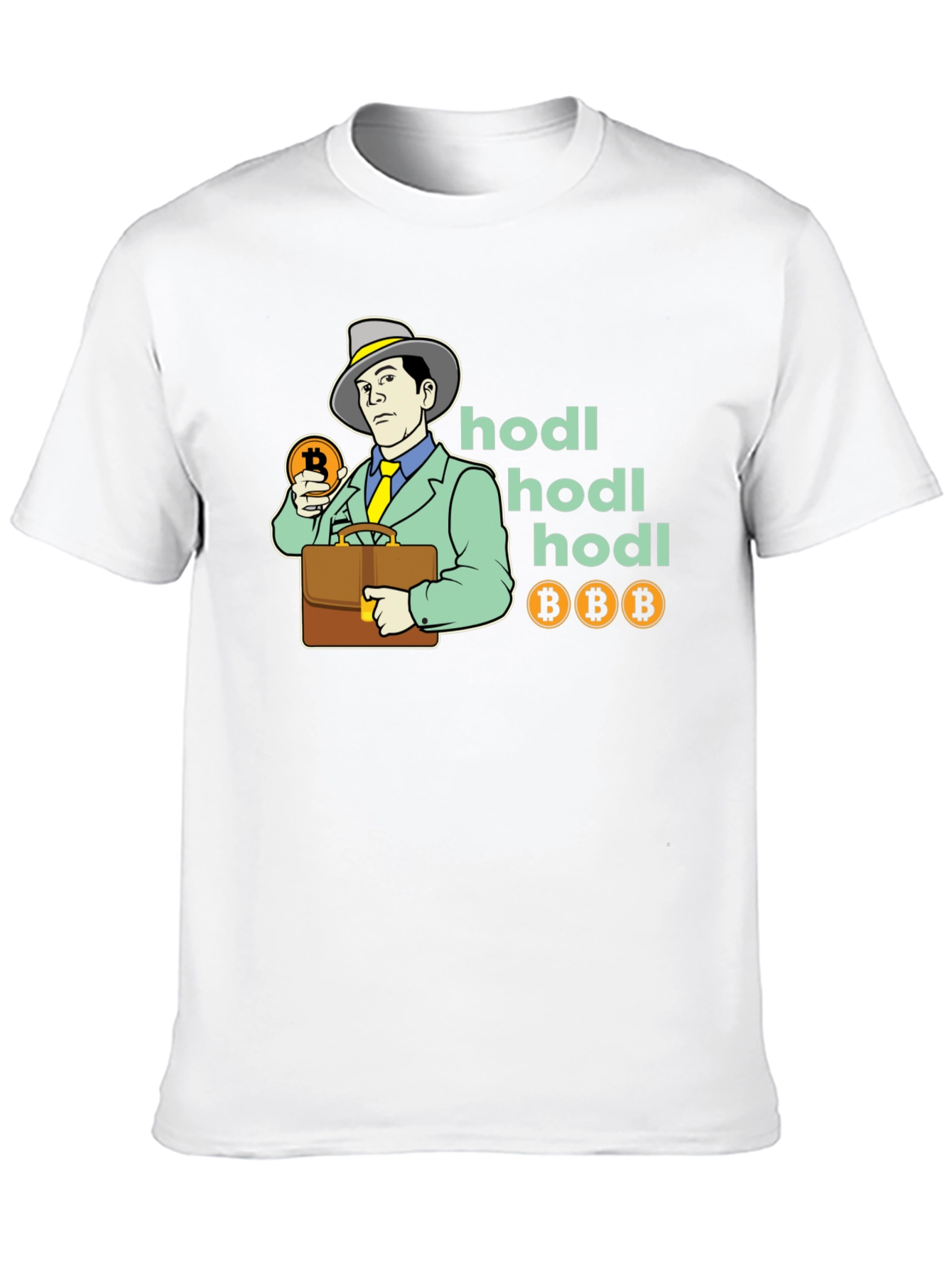 HODL Bitcoin Crypto Trader T-Shirt