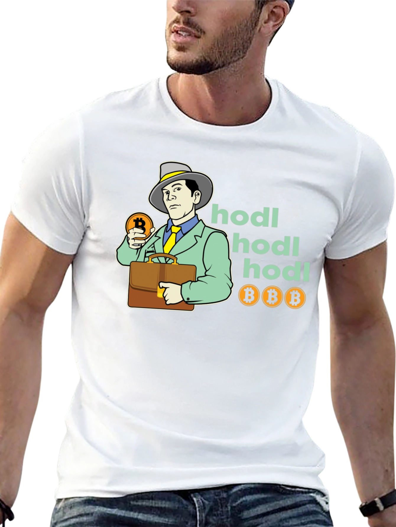 HODL Bitcoin Crypto Trader T-Shirt