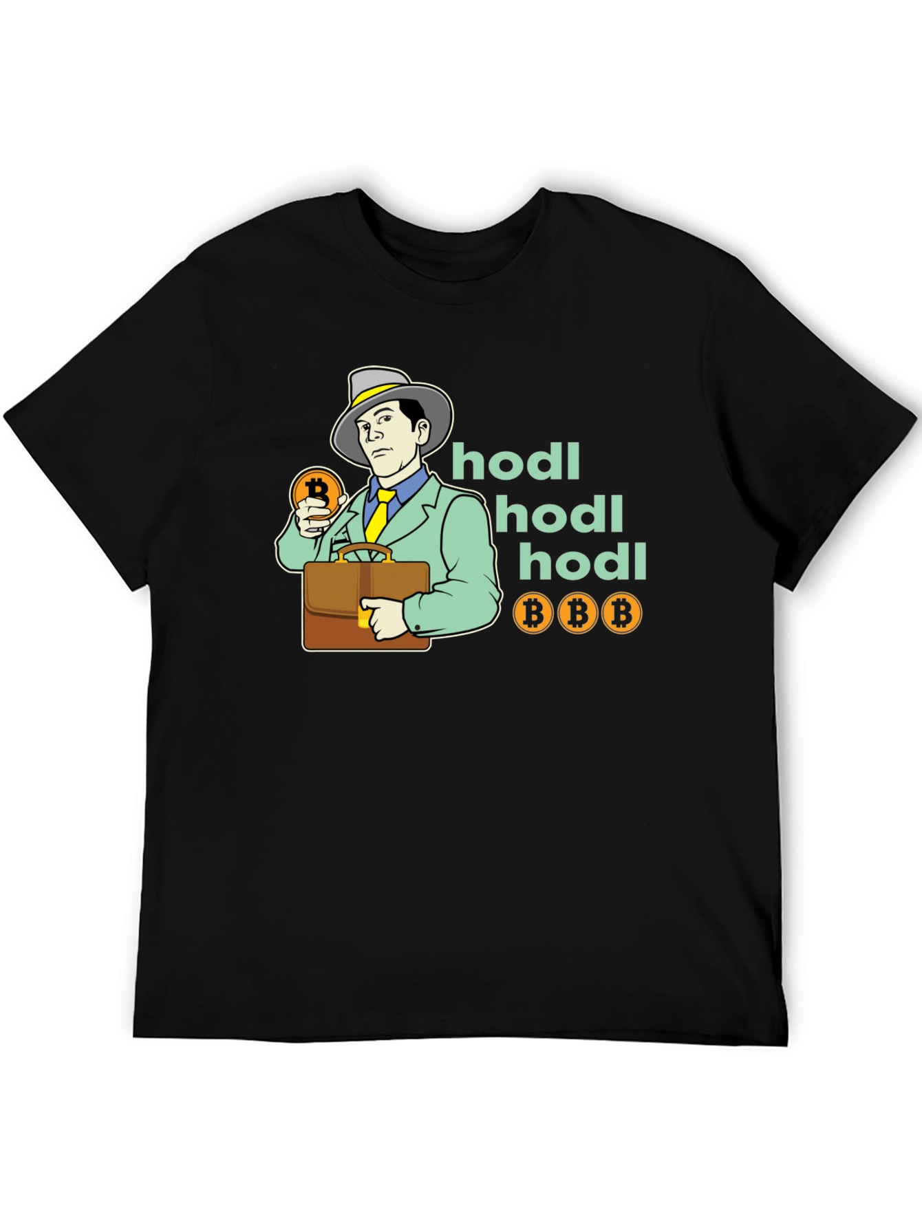 HODL Bitcoin Crypto Trader T-Shirt